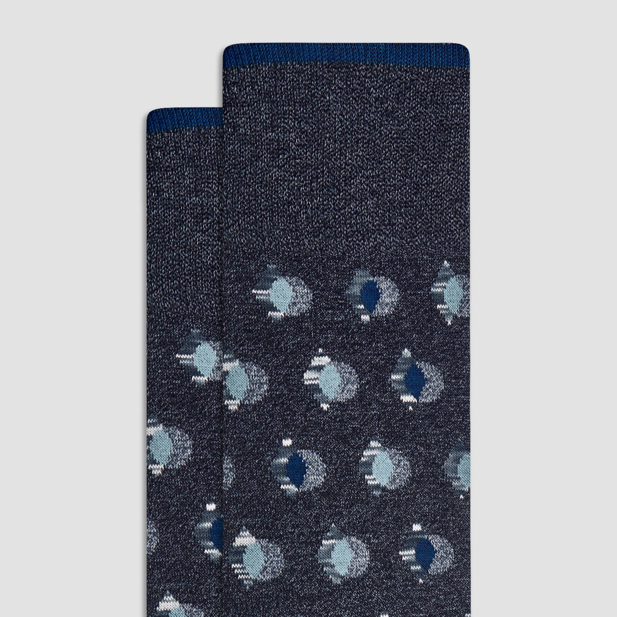 Abstract Mid-Calf Socks