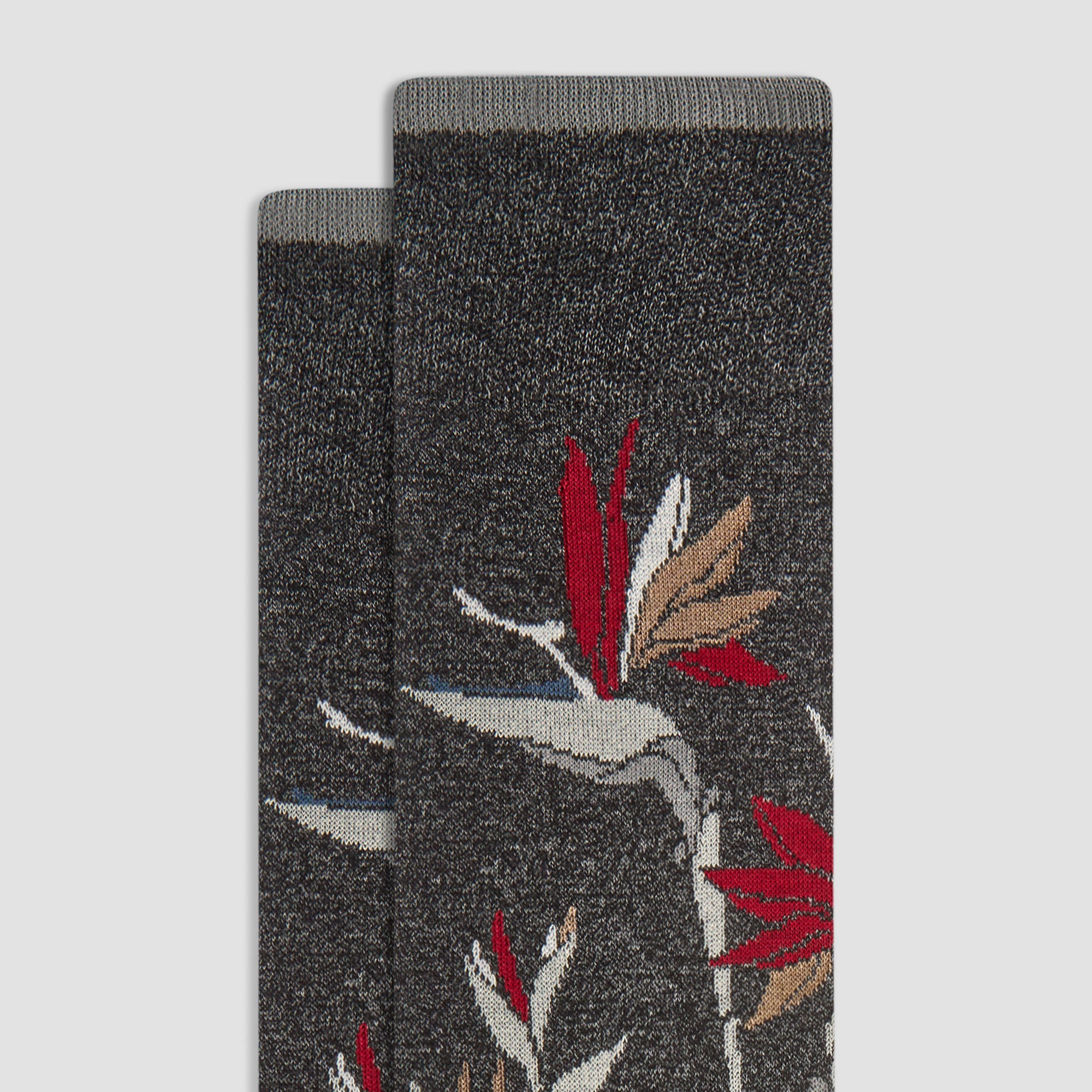 Bird of Paradise Mid-Calf Socks
