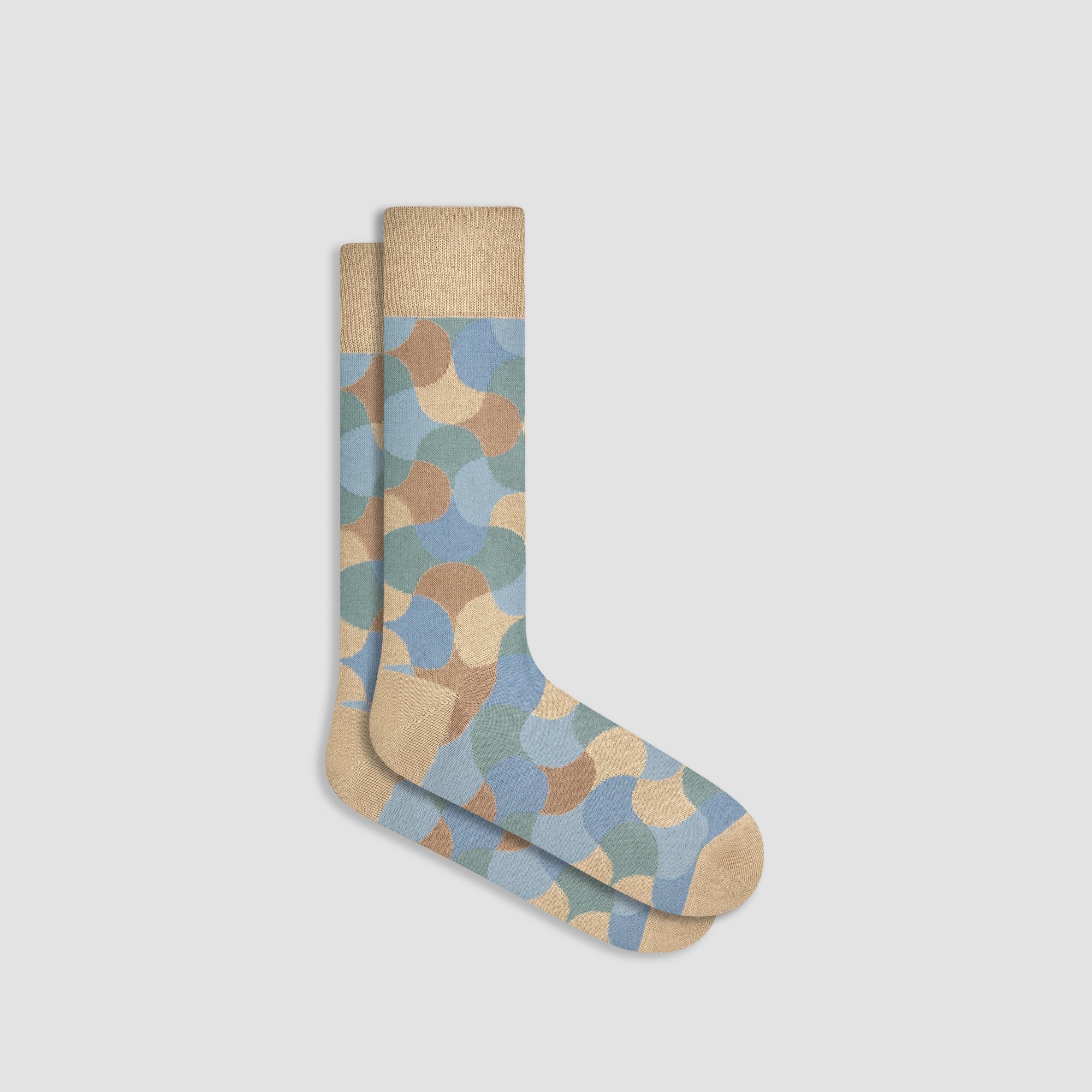 Camouflage Cashmere Mid-Calf Socks