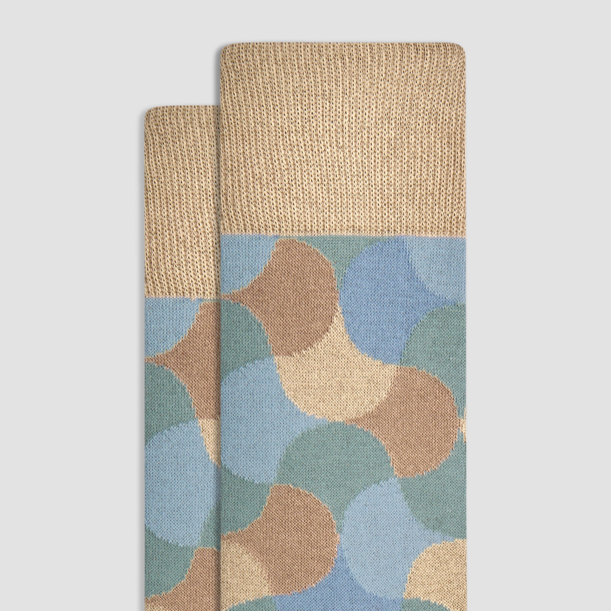 Camouflage Cashmere Mid-Calf Socks