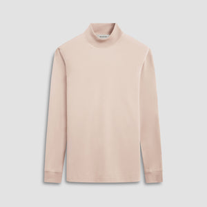 Solid Mock Neck Pullover