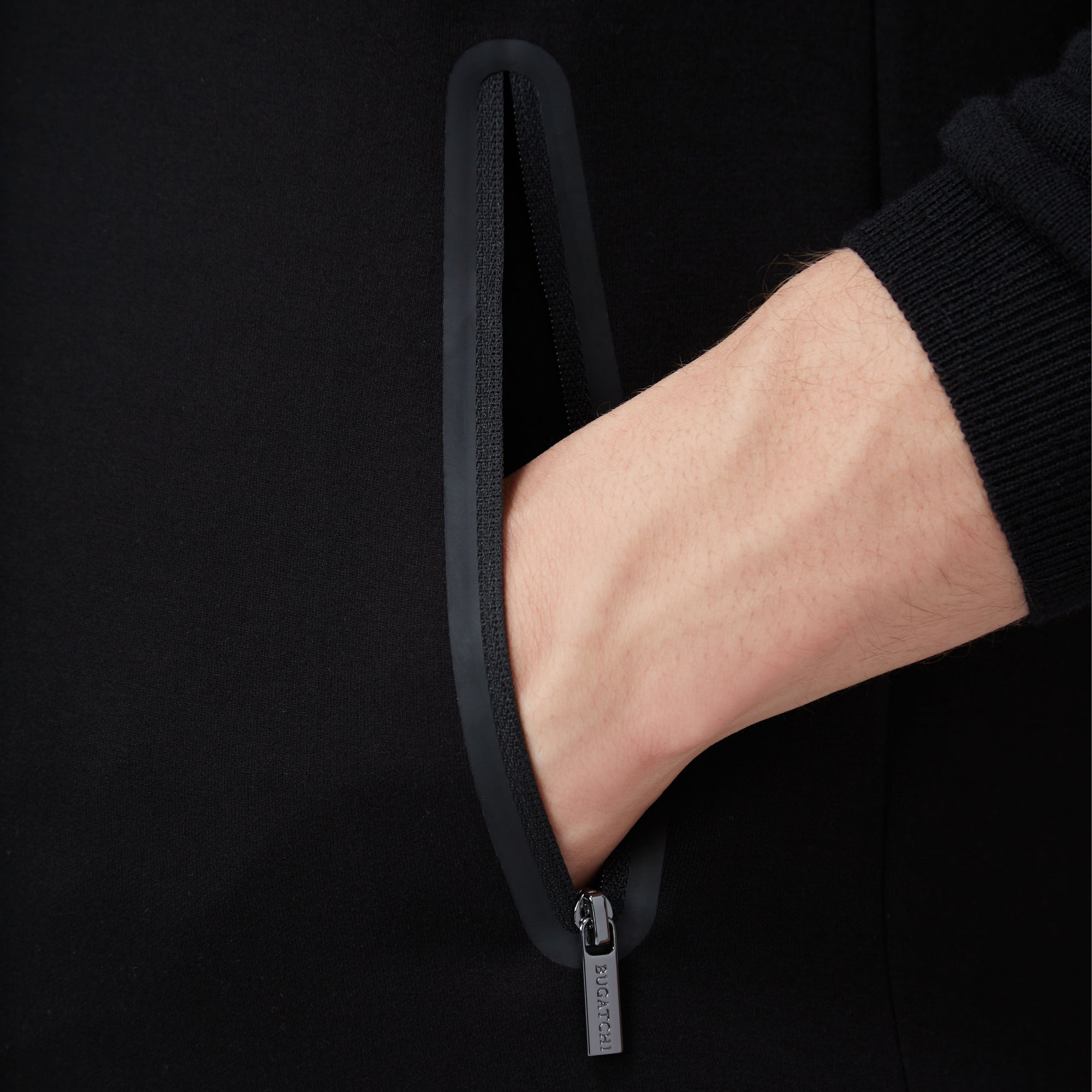 Soft Touch Performance Vest With Stow-Away Hood