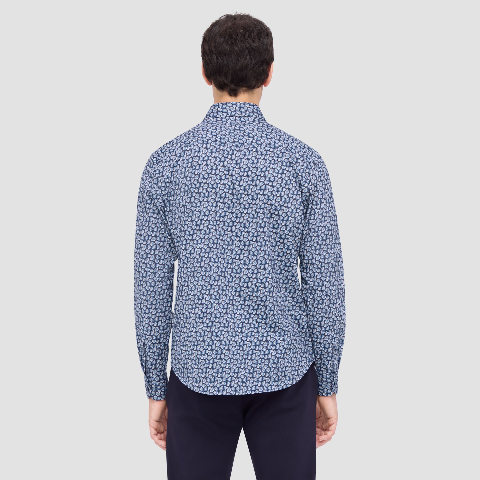 James Leaf Print OoohCotton Shirt