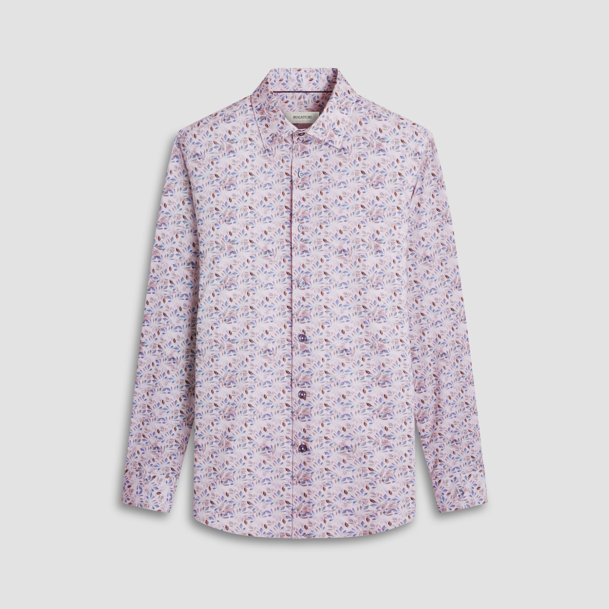 James Leaf Print OoohCotton Shirt