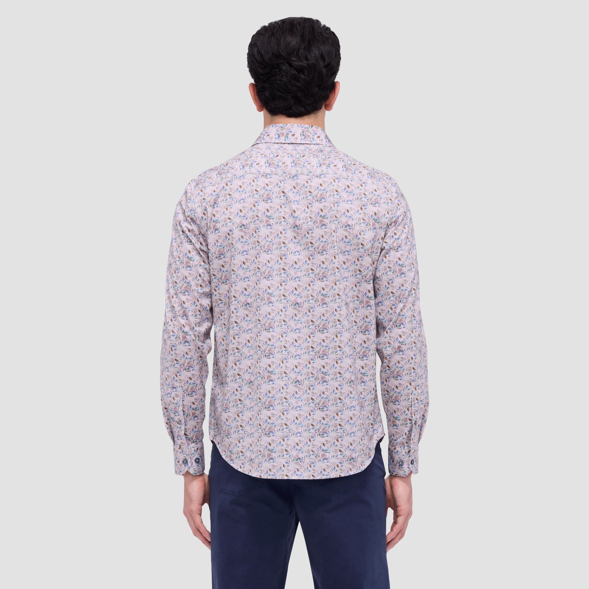 James Leaf Print OoohCotton Shirt