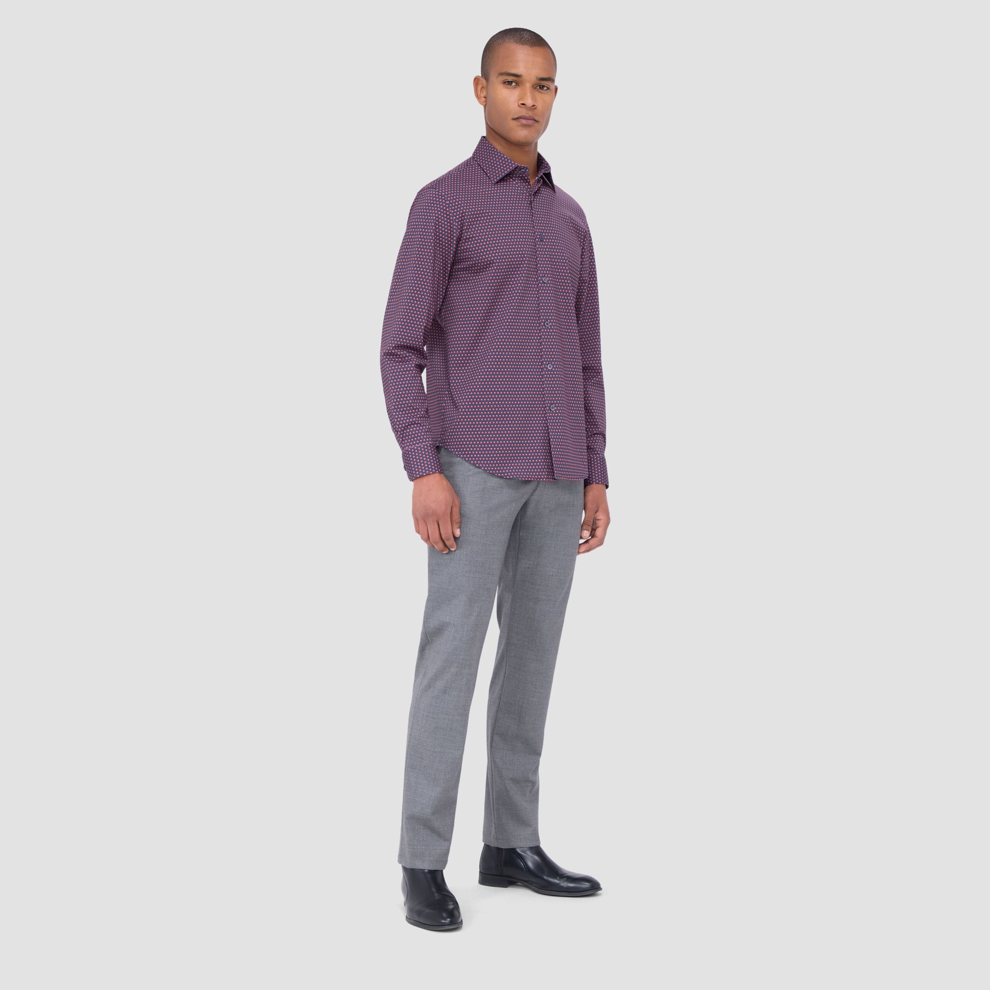 James Dot Print OoohCotton Shirt
