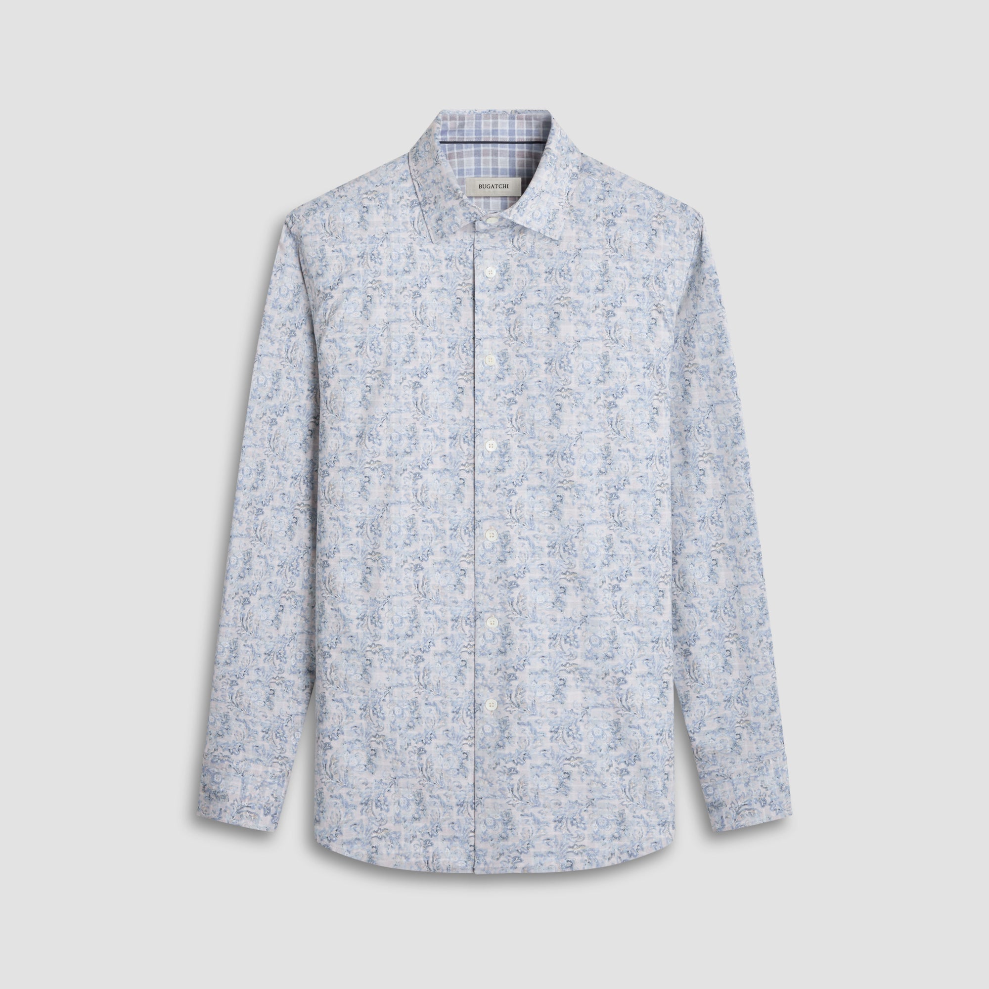 Jimmy Double Sided Floral/Check OoohCotton Shirt
