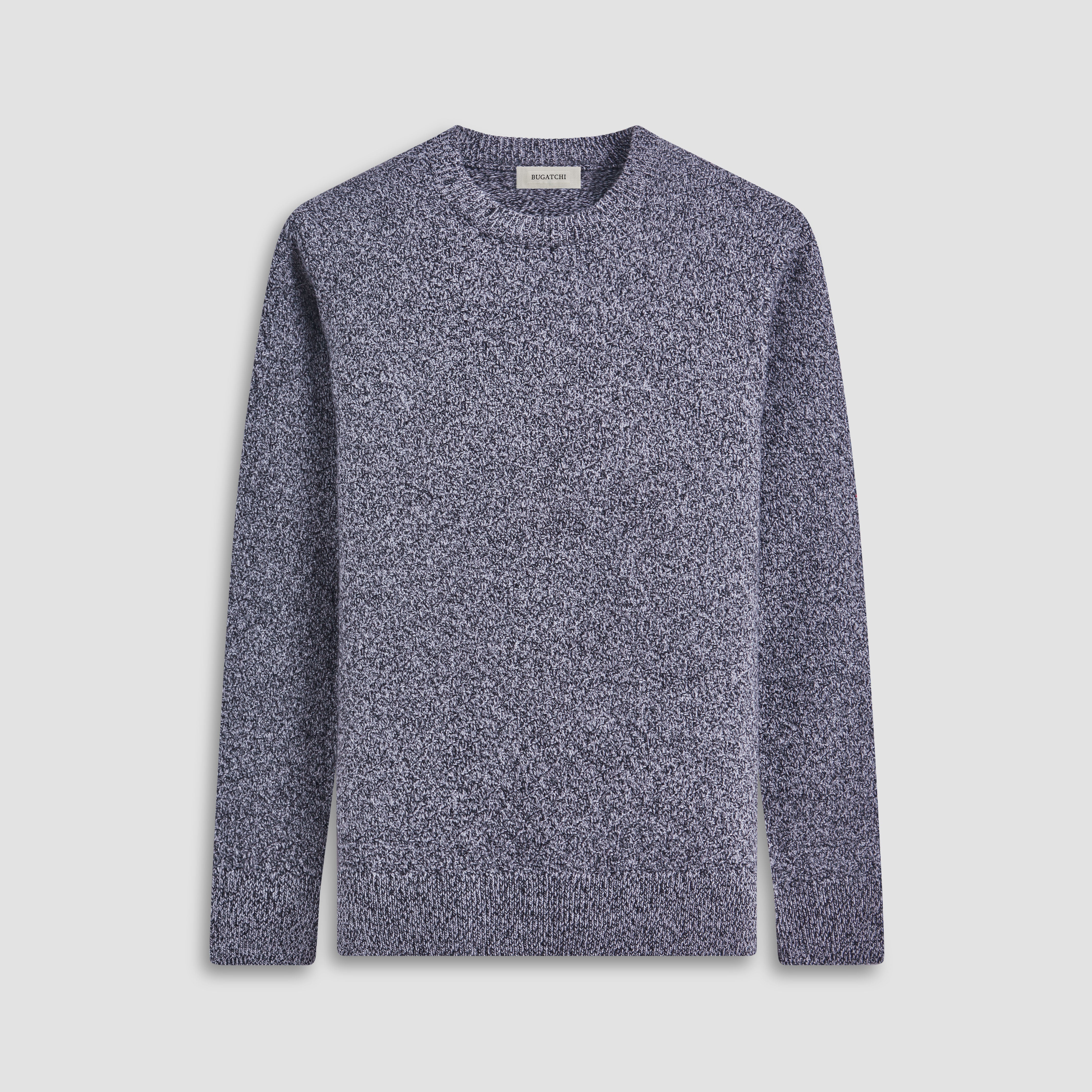 Heathered Crew Neck Sweater – BUGATCHI