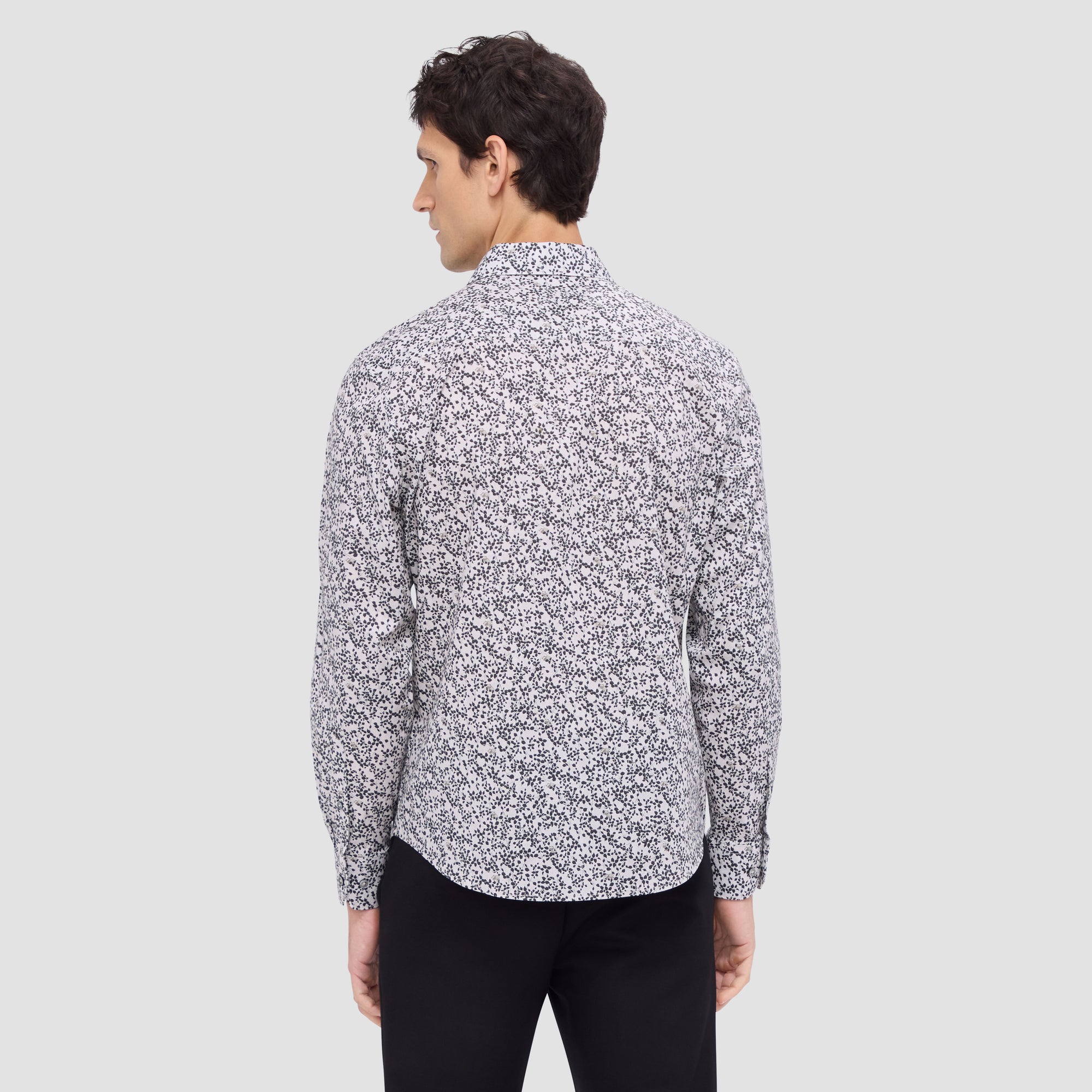 Axel Leaf Print Shirt