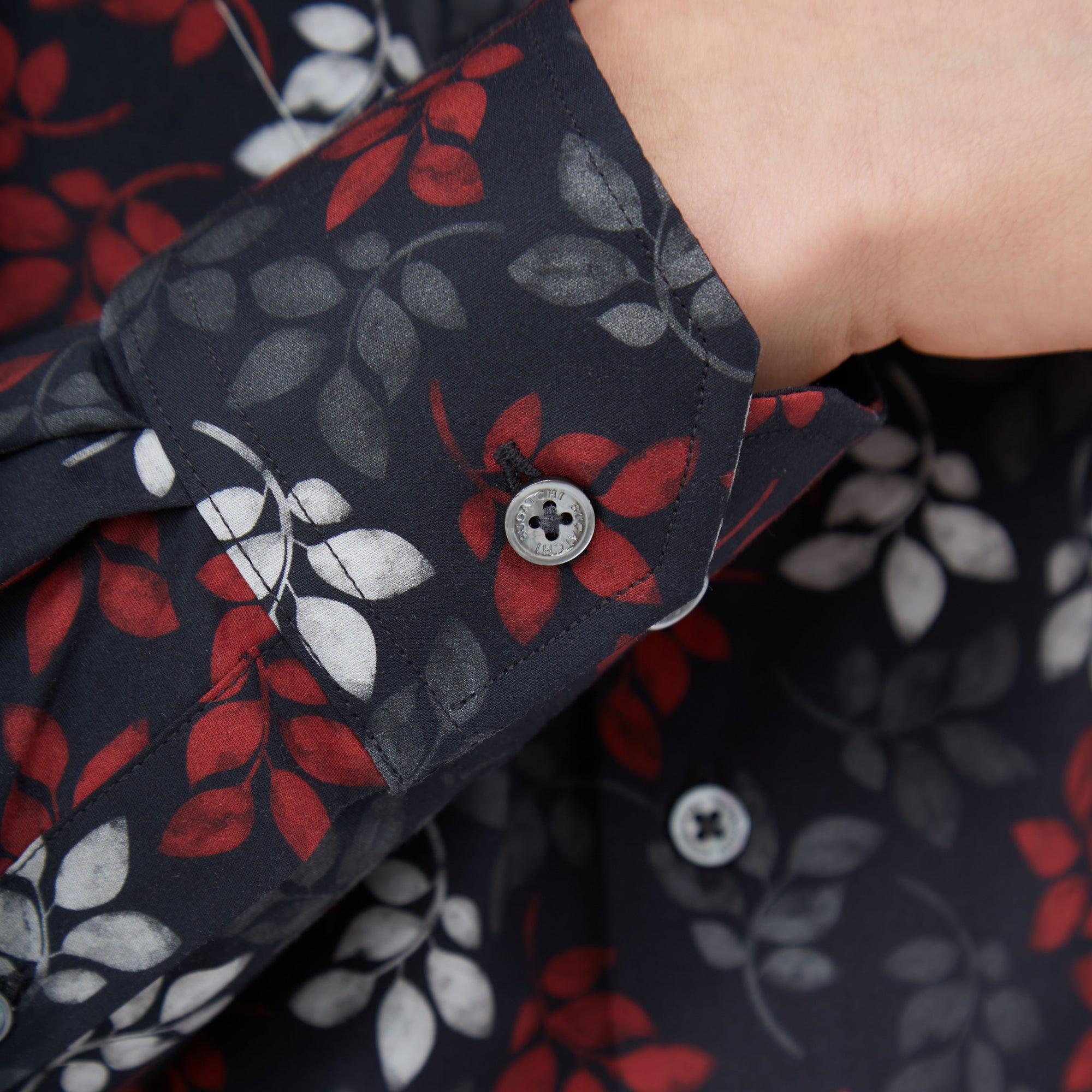 Julian Leaf Print Shirt