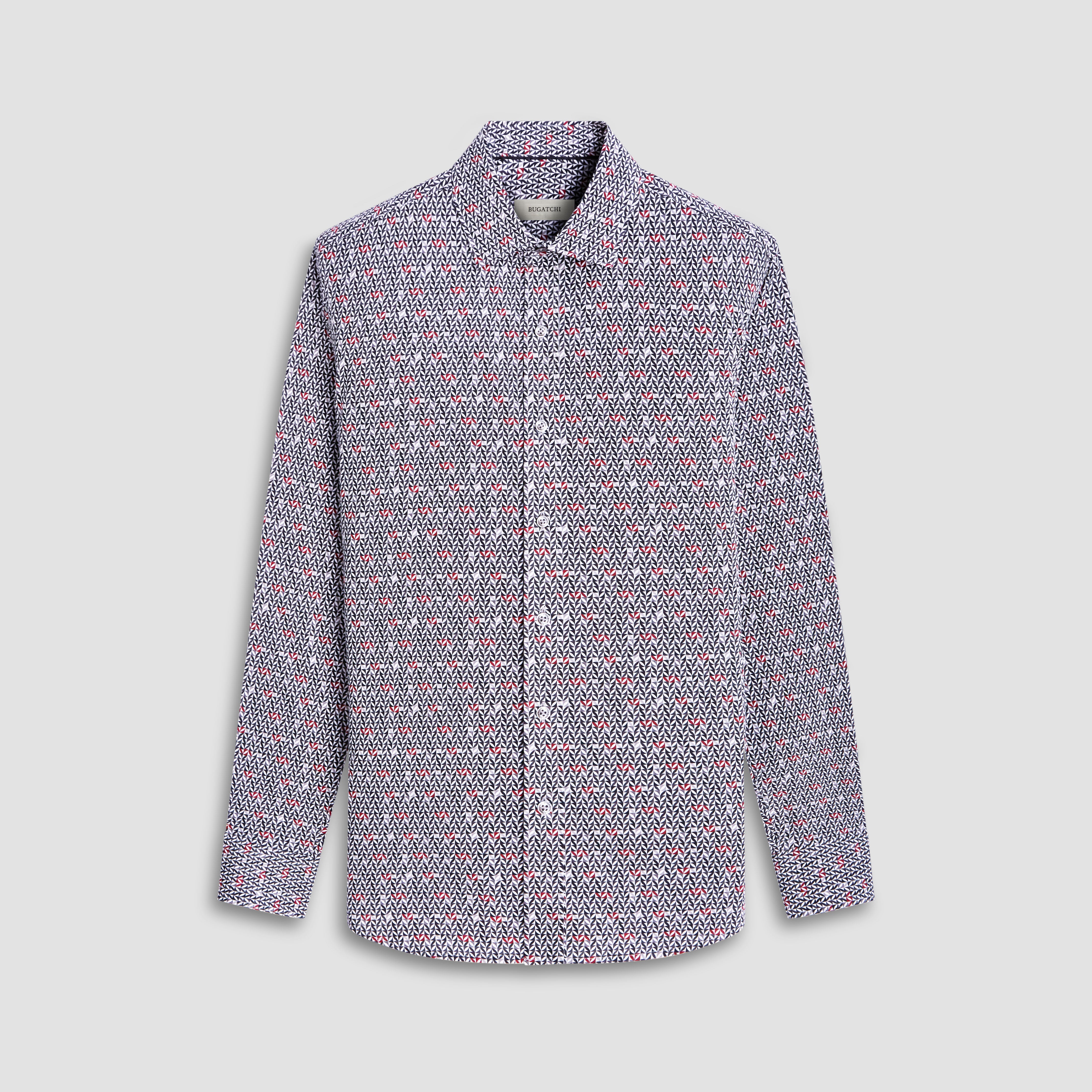 Axel Geometric Shirt – BUGATCHI