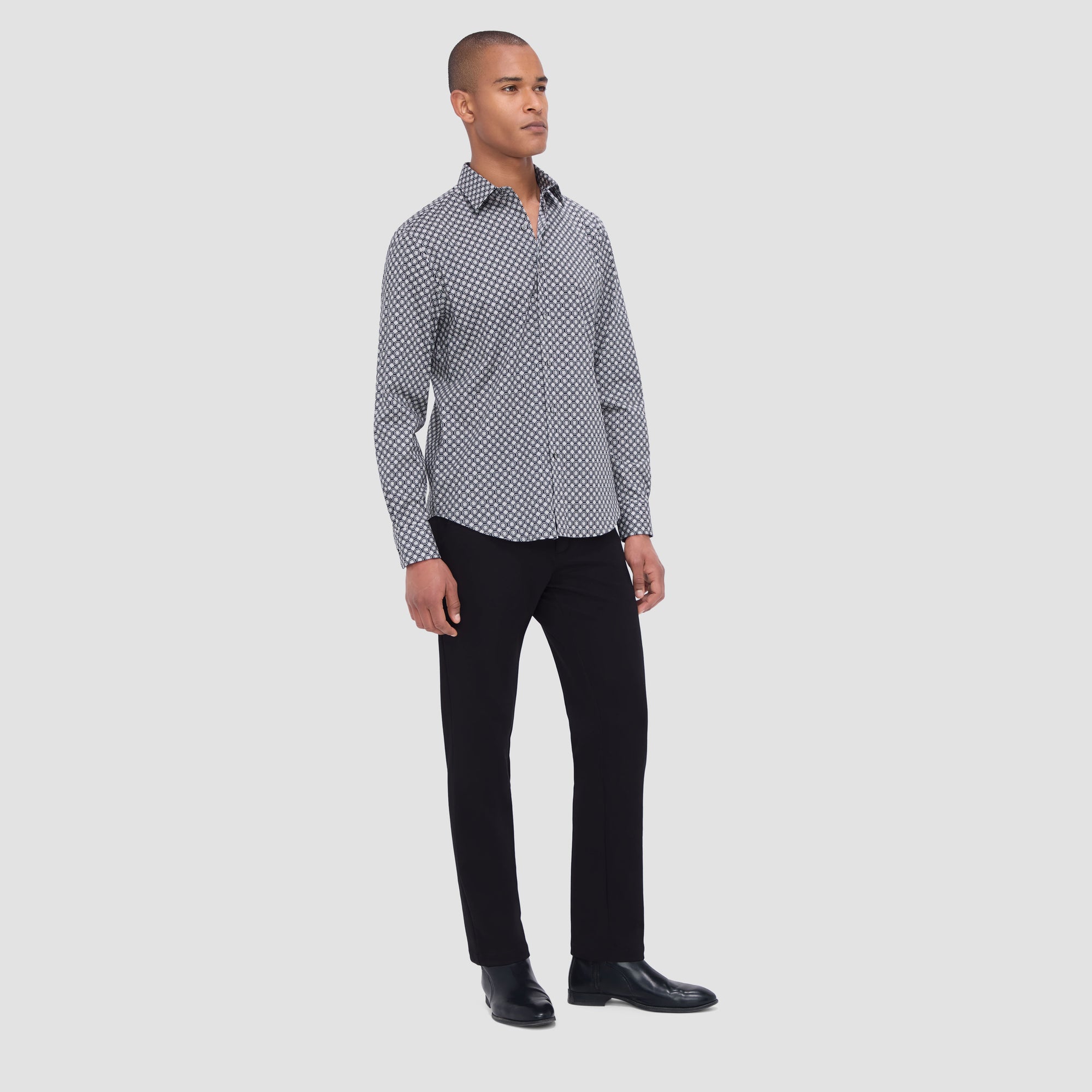 Julian Mandala Print Shirt