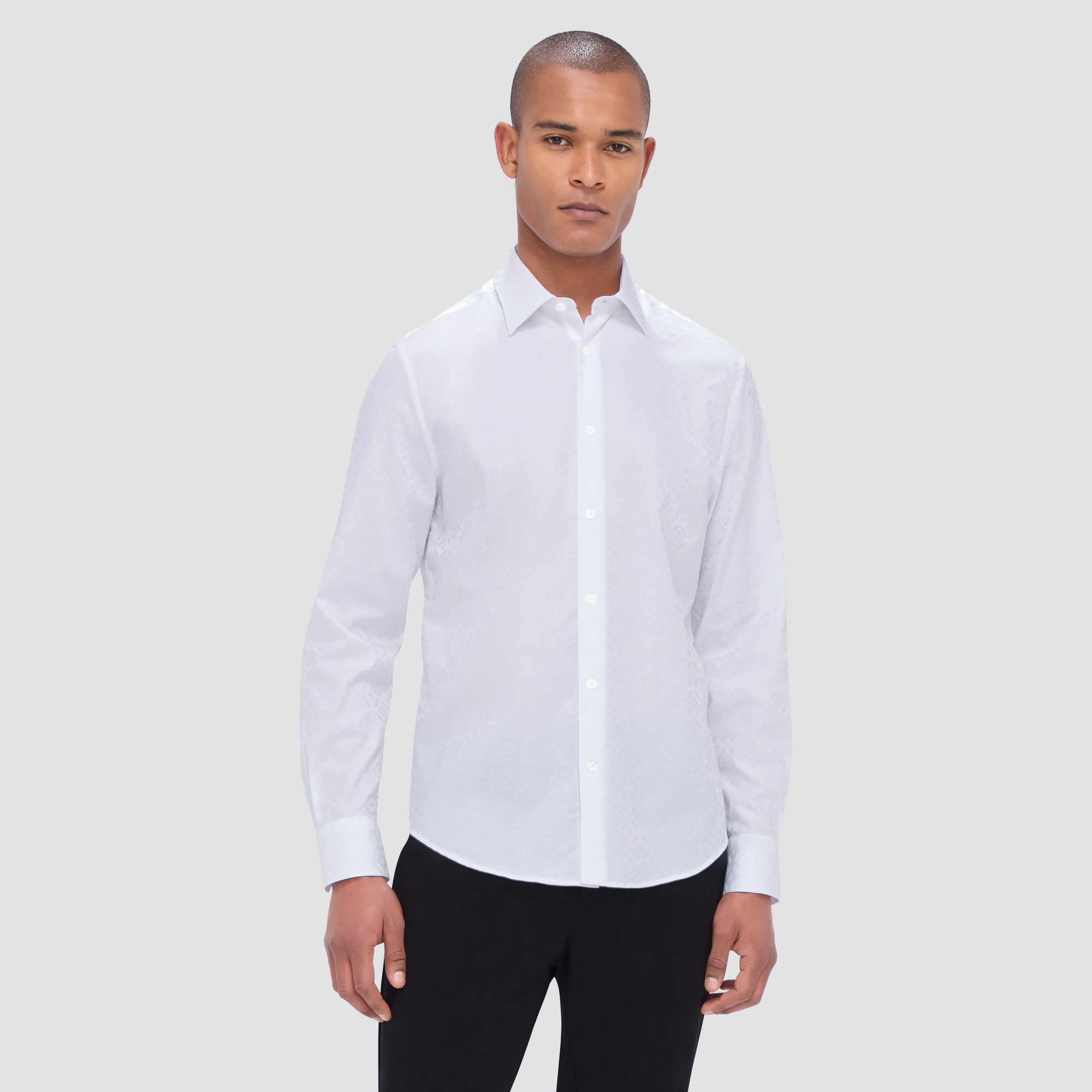 Julian Tonal Jacquard Shirt