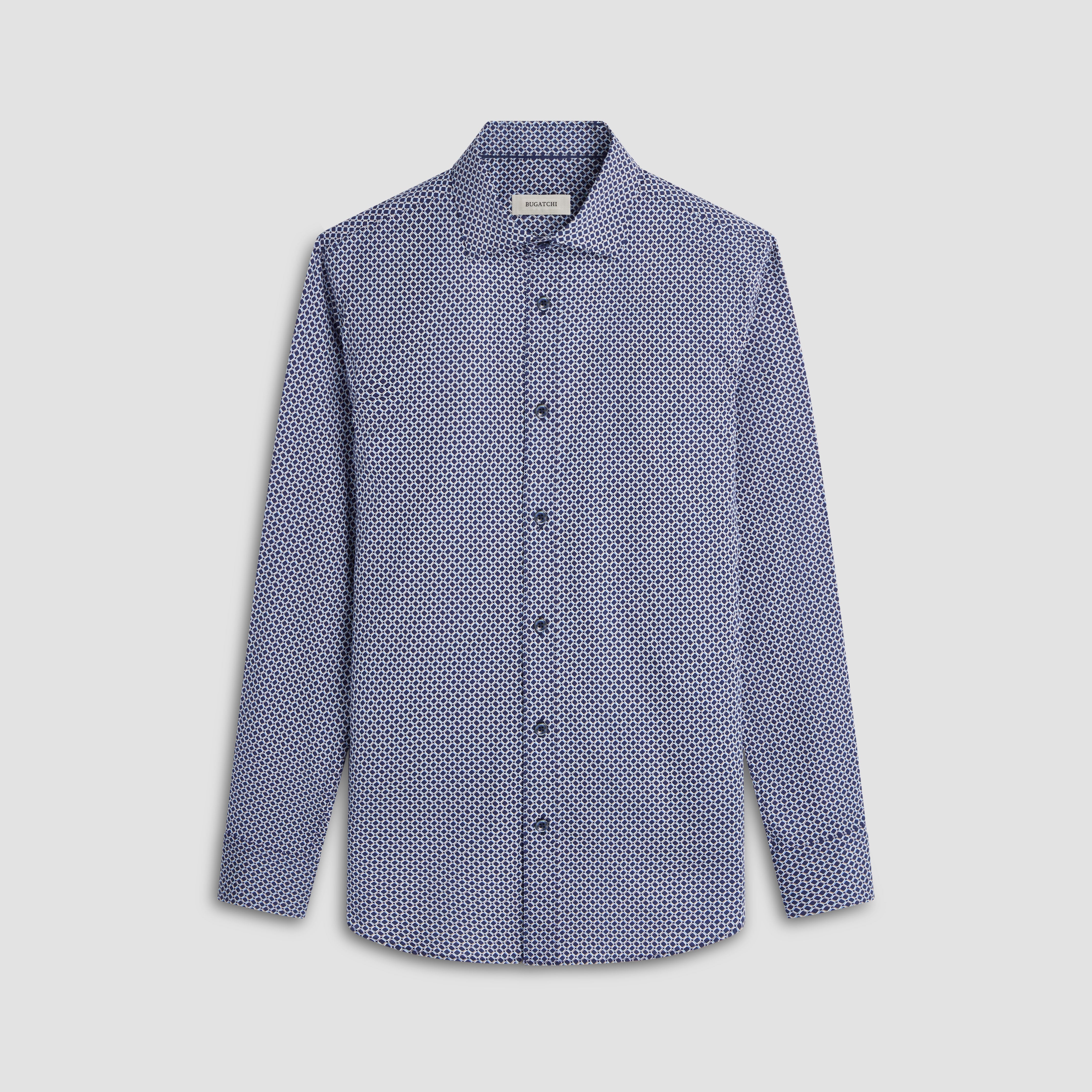 Axel Geometric Shirt – BUGATCHI