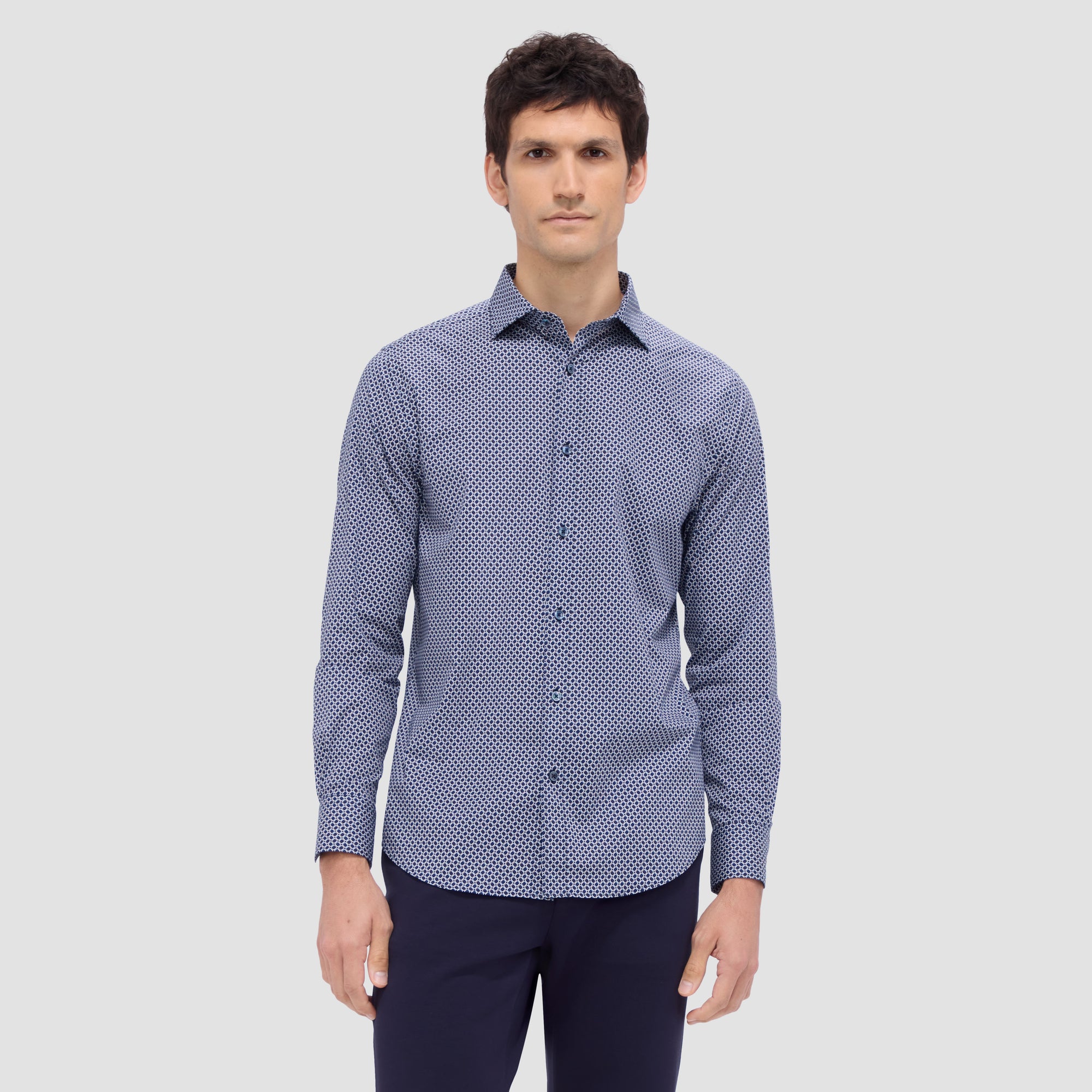 Axel Geometric Shirt – BUGATCHI
