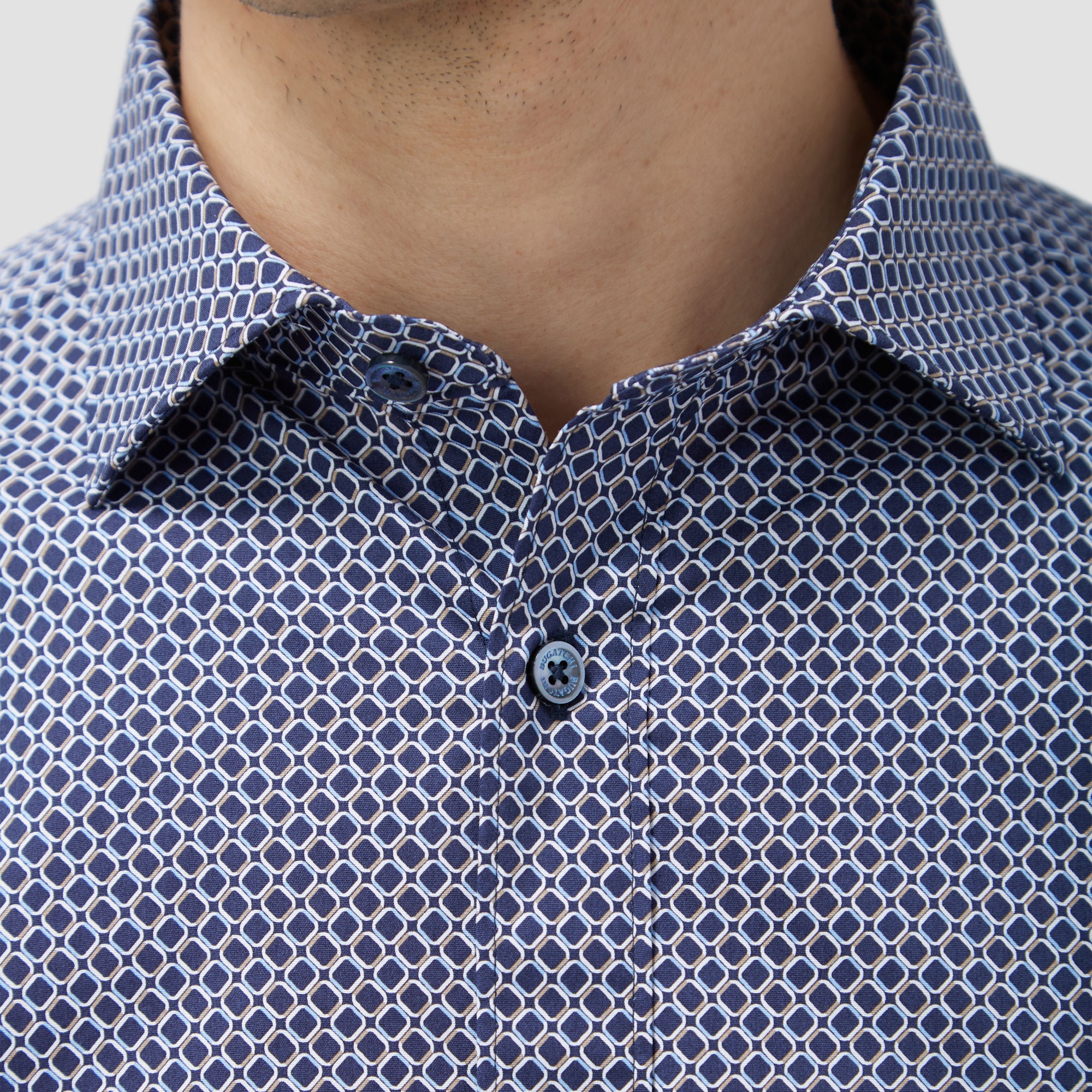 Axel Geometric Shirt – BUGATCHI