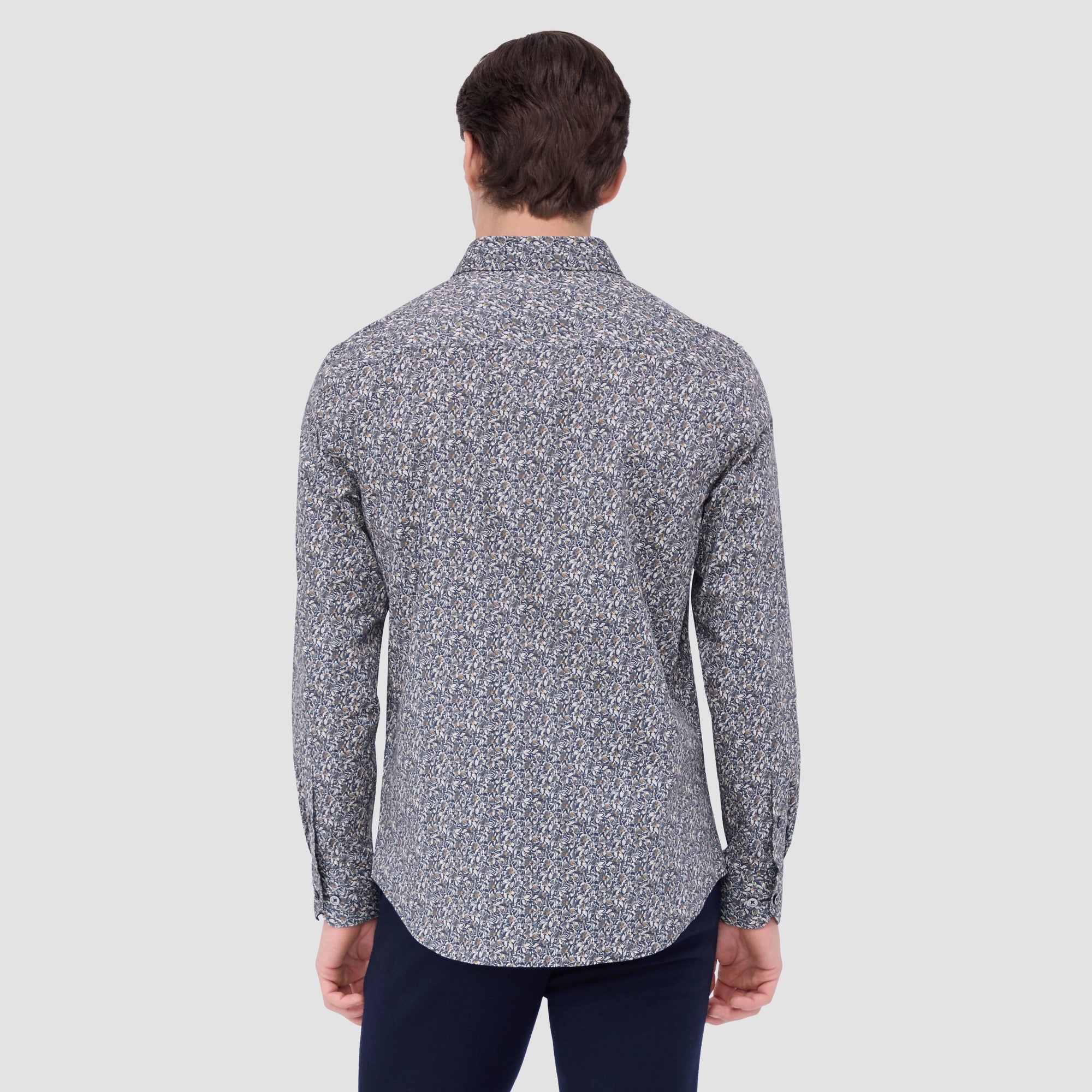 Julian Leaf Print Shirt