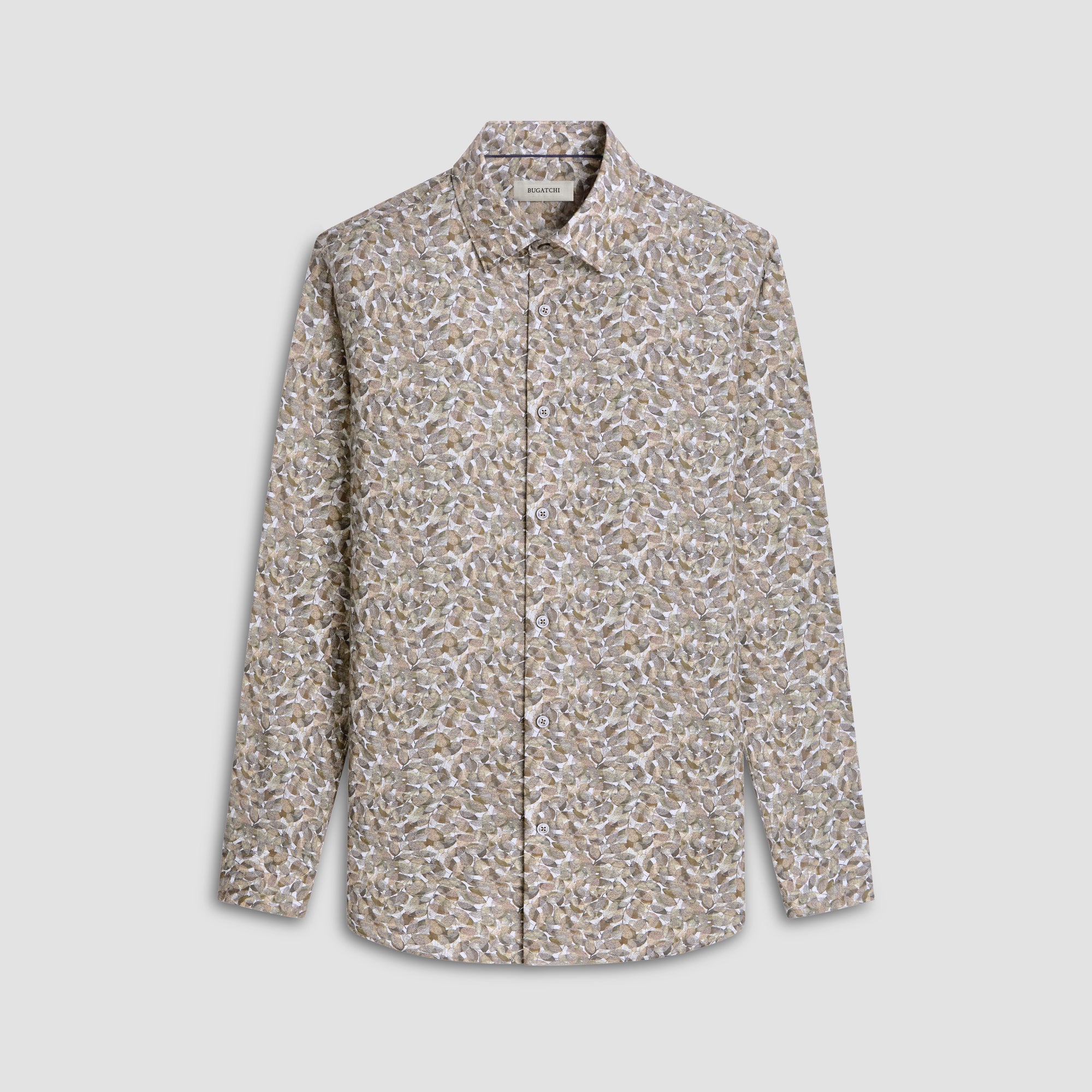 Julian Leaf Print Shirt