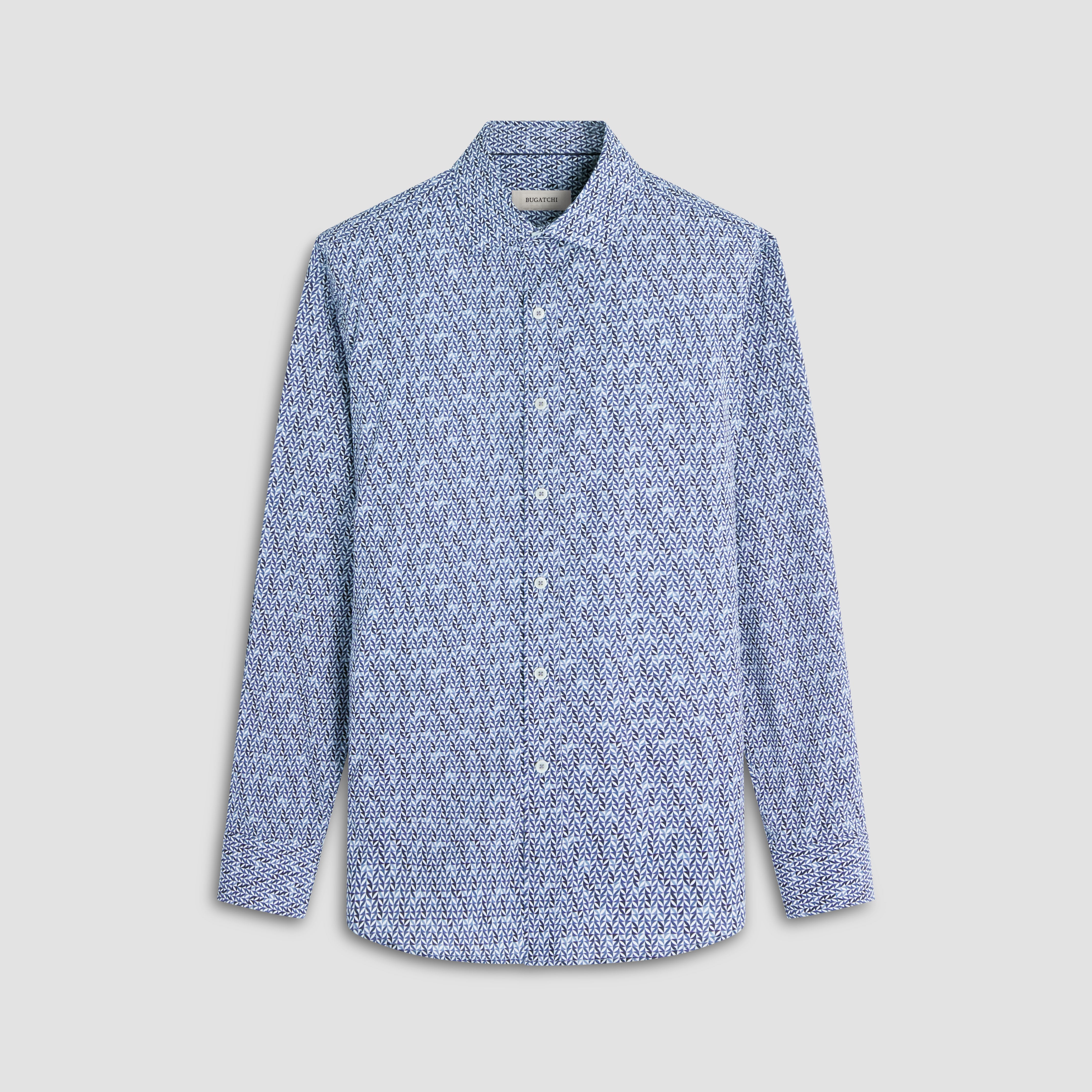 Axel Geometric Shirt – BUGATCHI