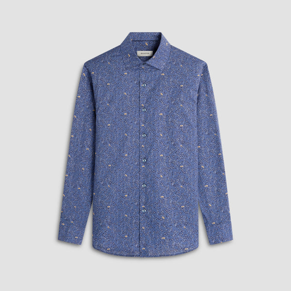 トップス rin ttaggg Dusty check big shirt BLUE Axel Peeking Raccoon Shirt – BUGATCHI