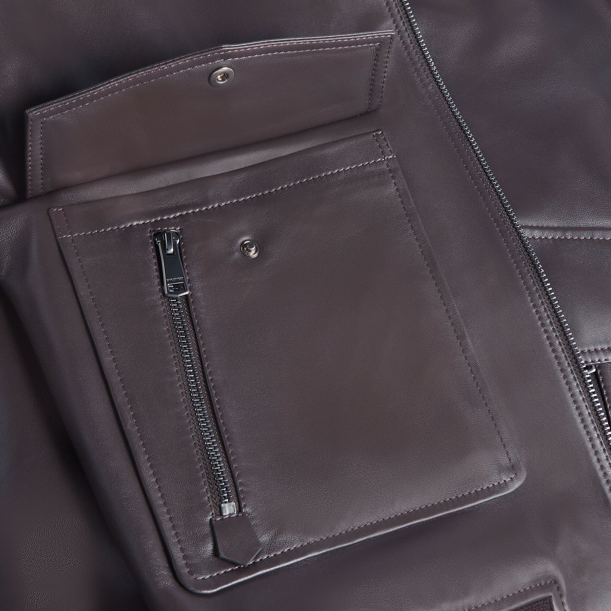 Leather Aviator Jacket