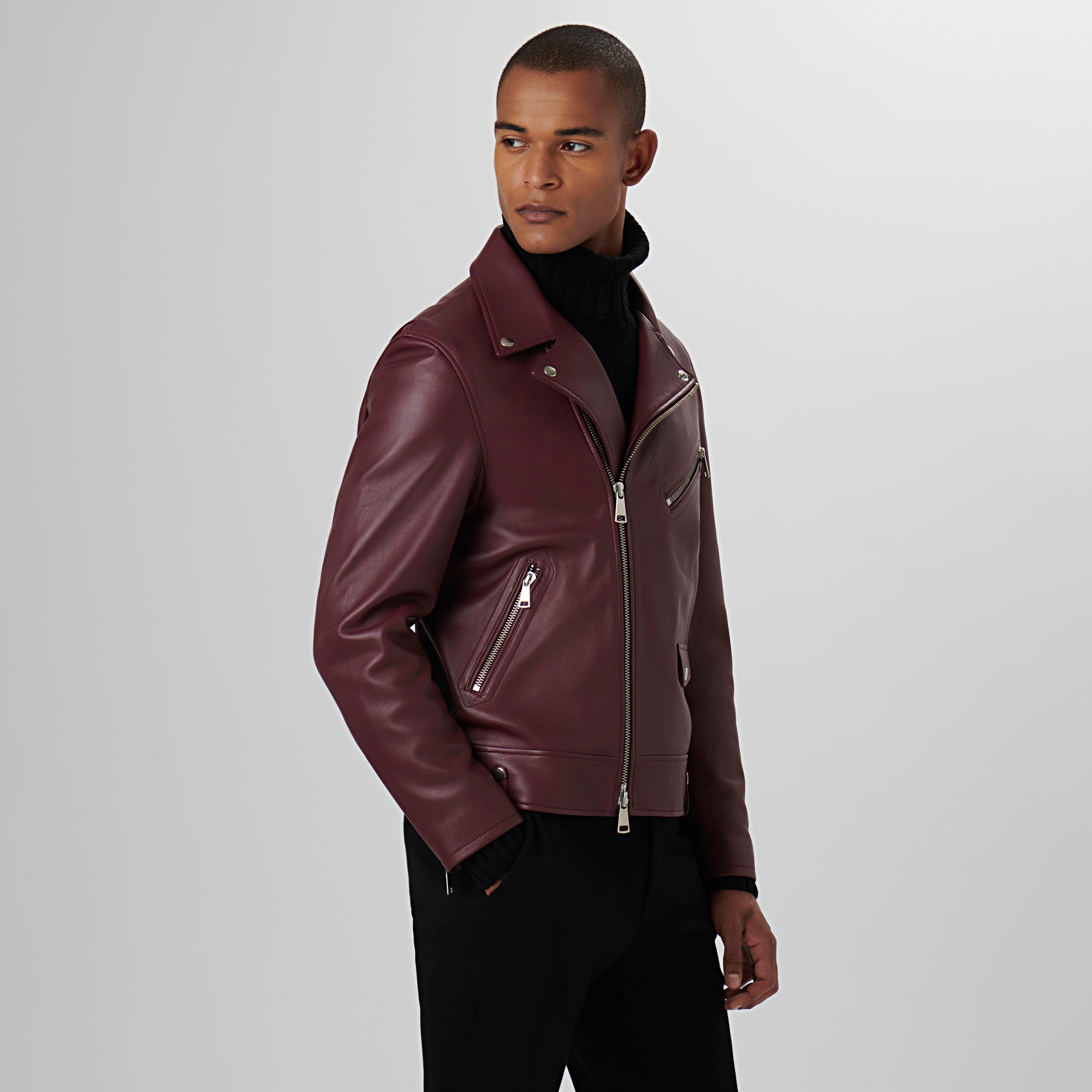 Leather Biker Jacket