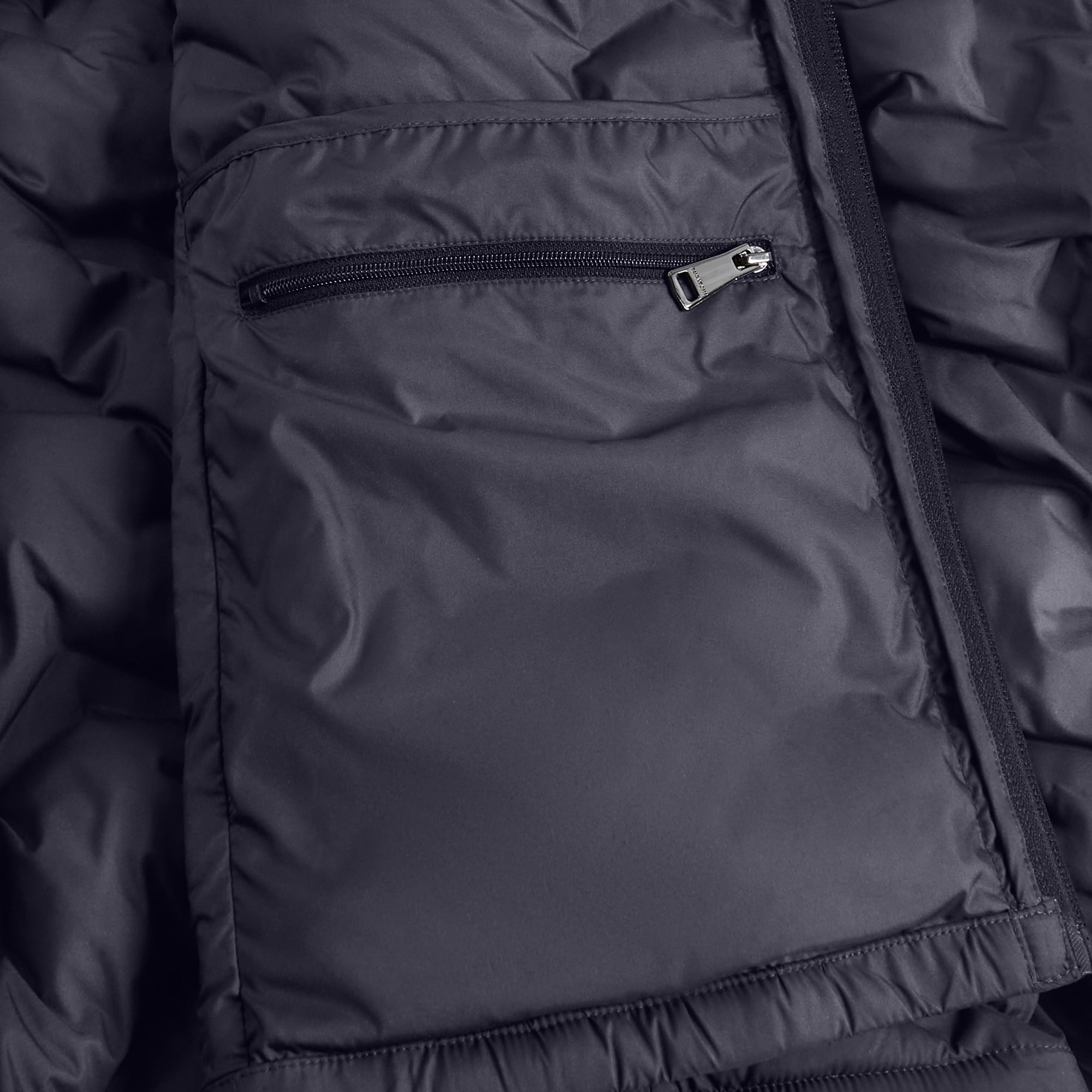 Chevron Quilted Puffer Jacket