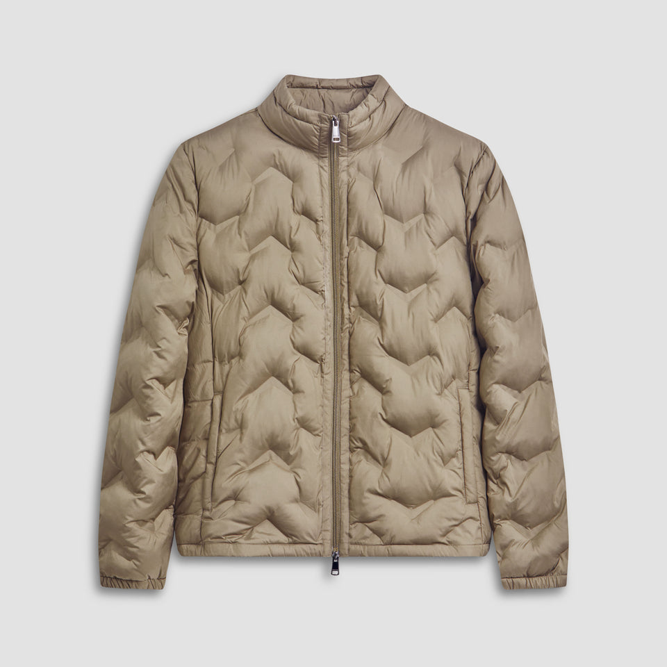 Chevron Quilted Puffer Jacket – BUGATCHI