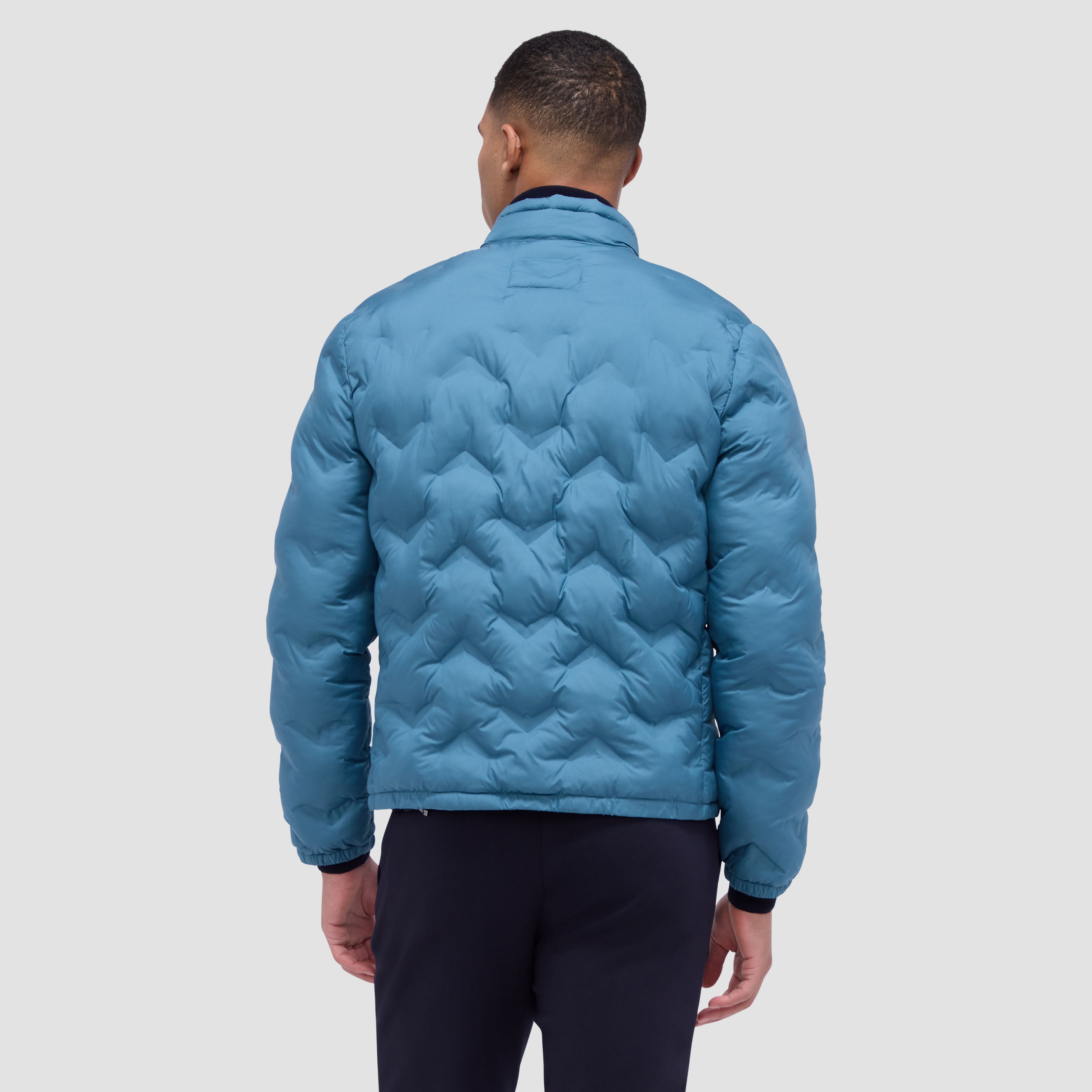 Chevron Quilted Puffer Jacket – BUGATCHI