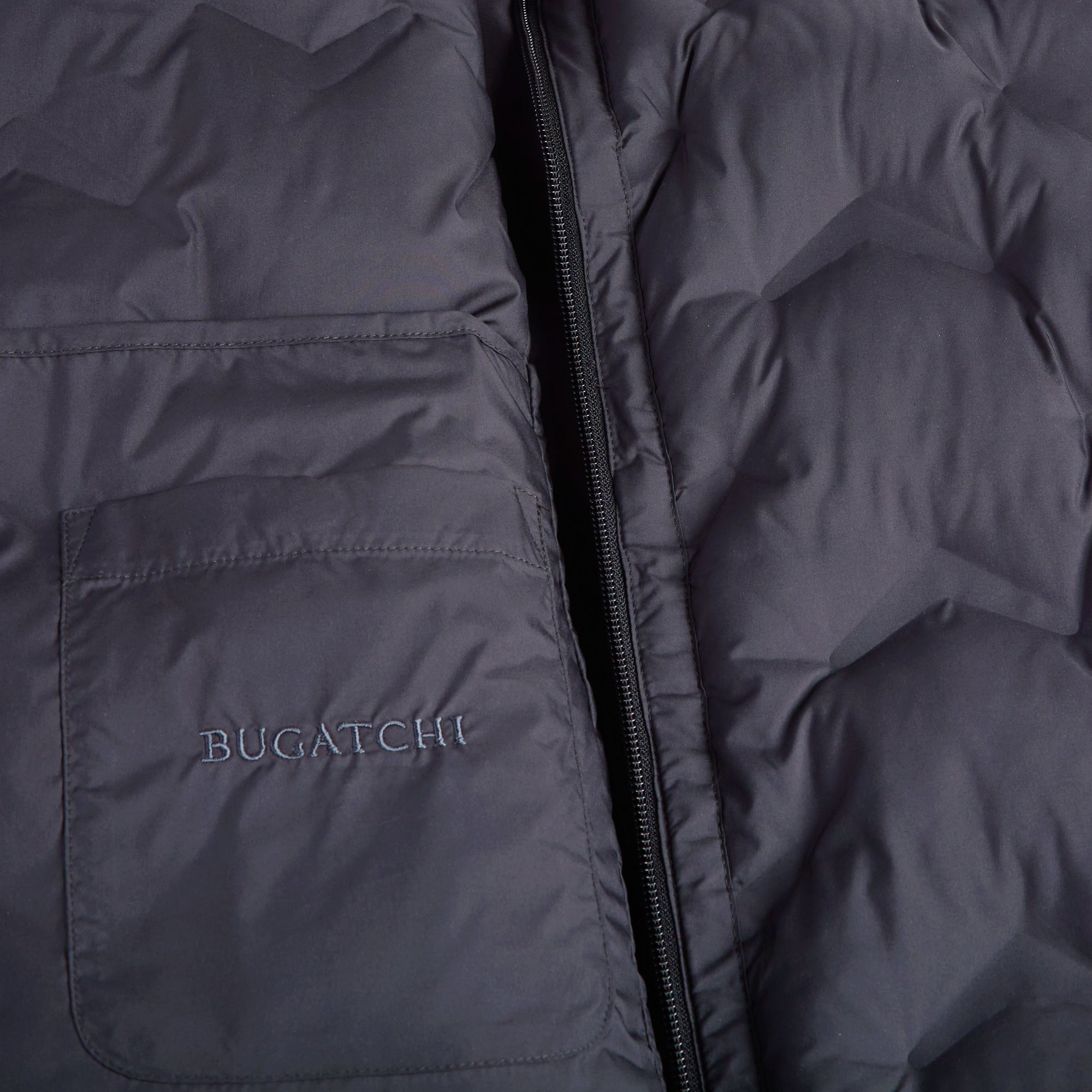 Chevron Quilted Puffer Vest