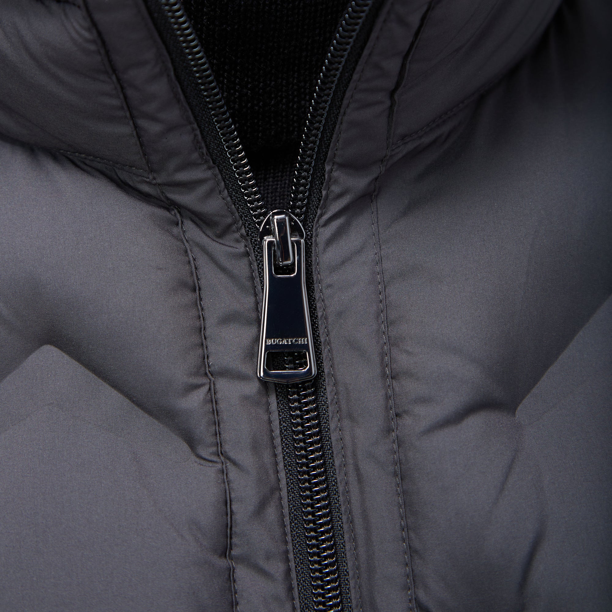 Chevron Quilted Puffer Vest