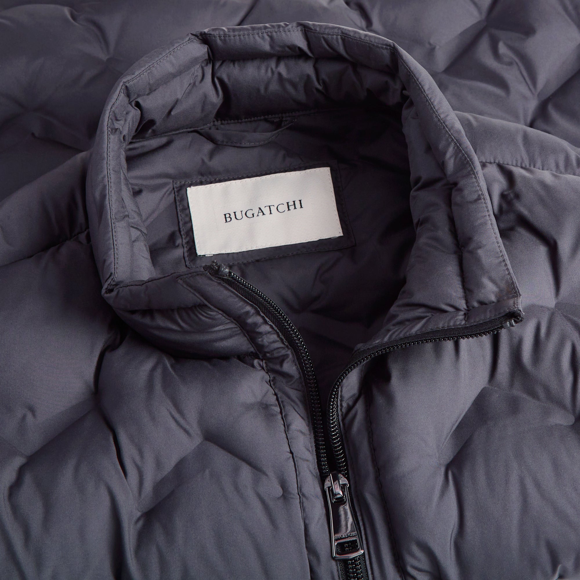 Chevron Quilted Puffer Vest