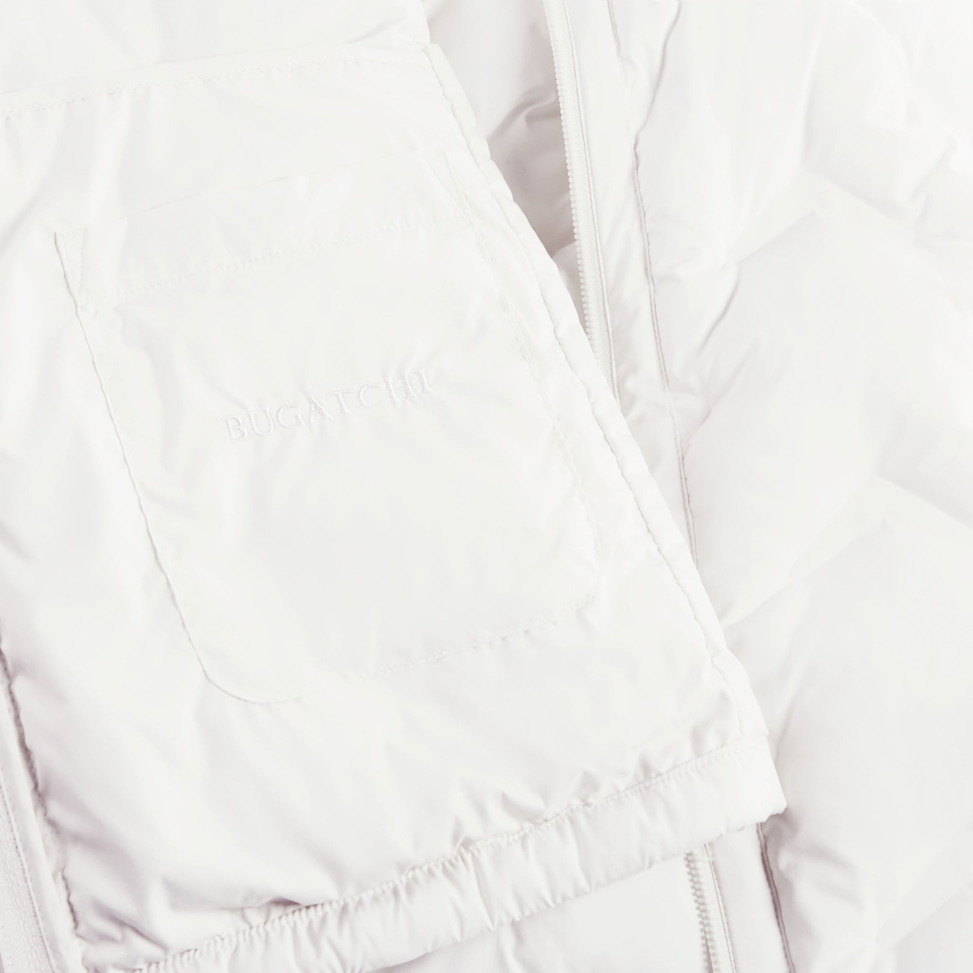 Chevron Quilted Puffer Vest