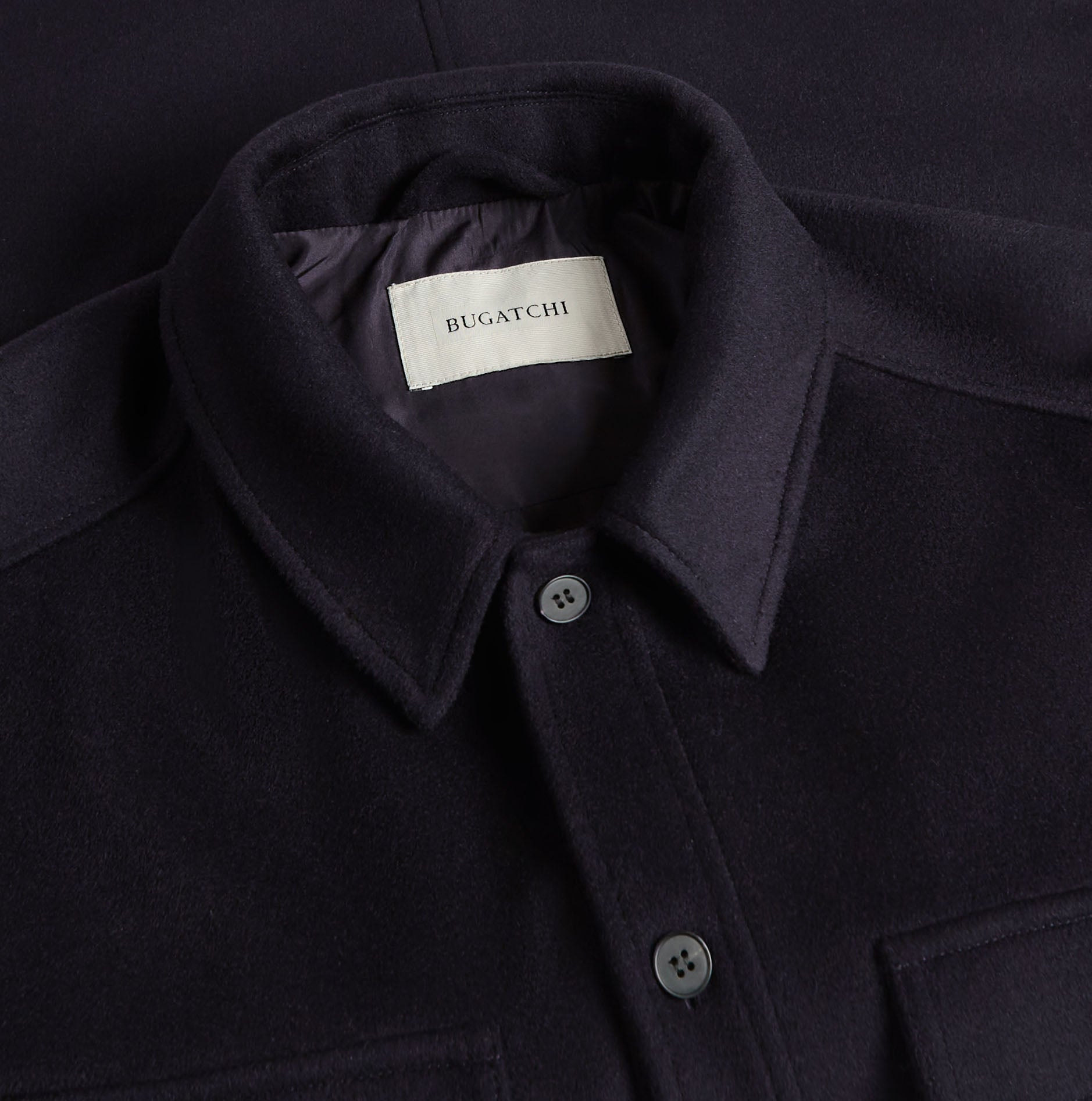 Wool Cashmere Shirt Jacket