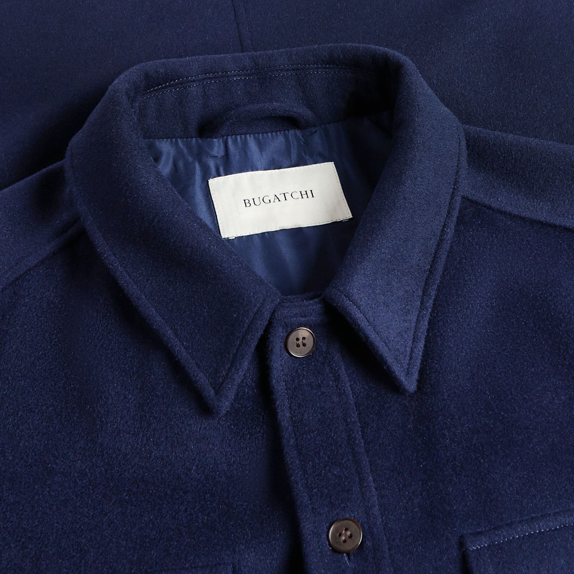 Wool Cashmere Shirt Jacket