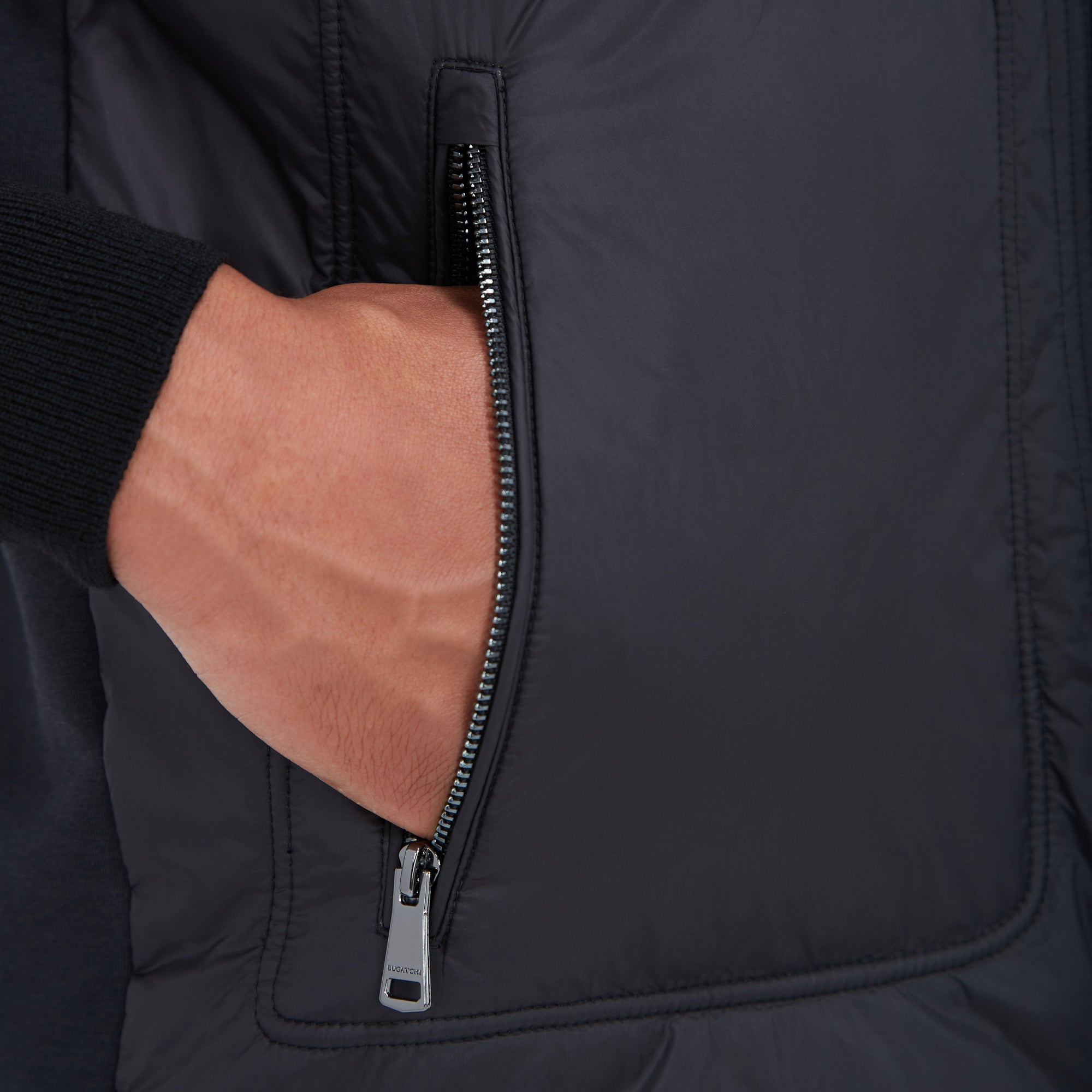 Performance Vest with Stow-Away Hood