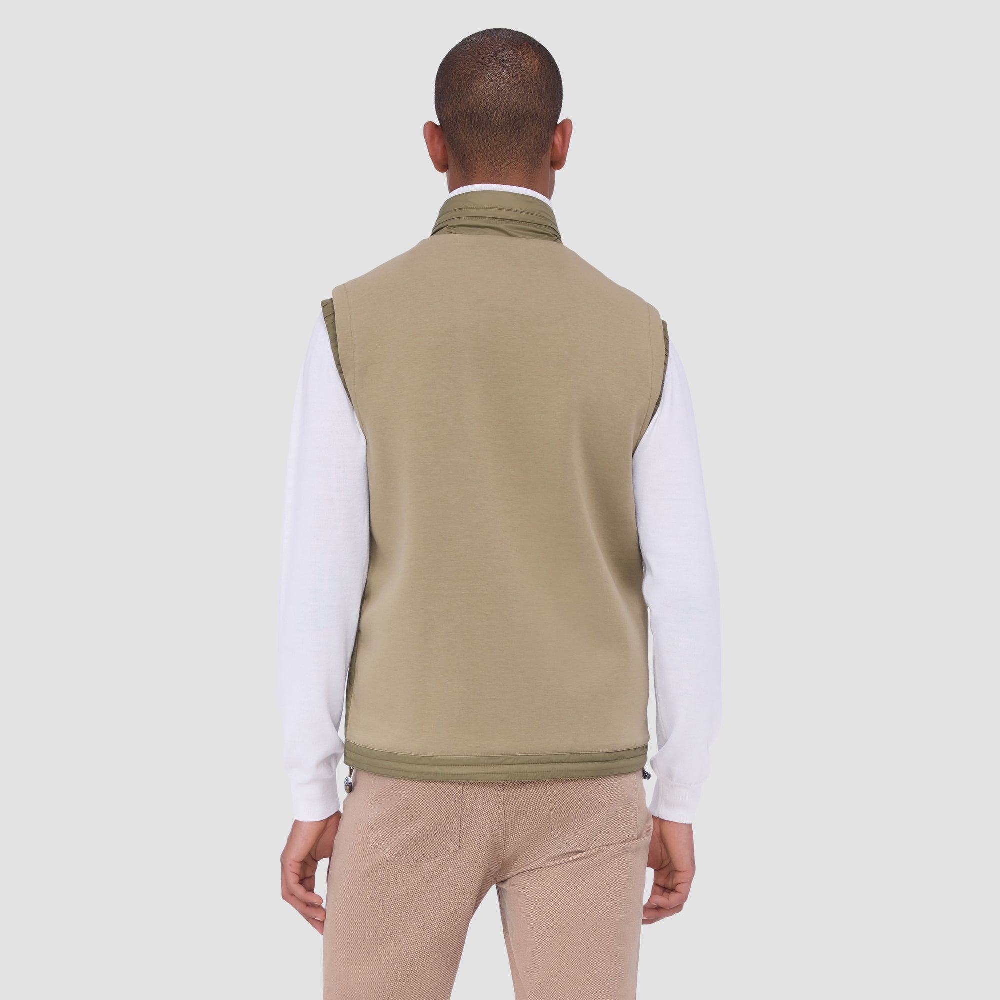 Performance Vest with Stow-Away Hood