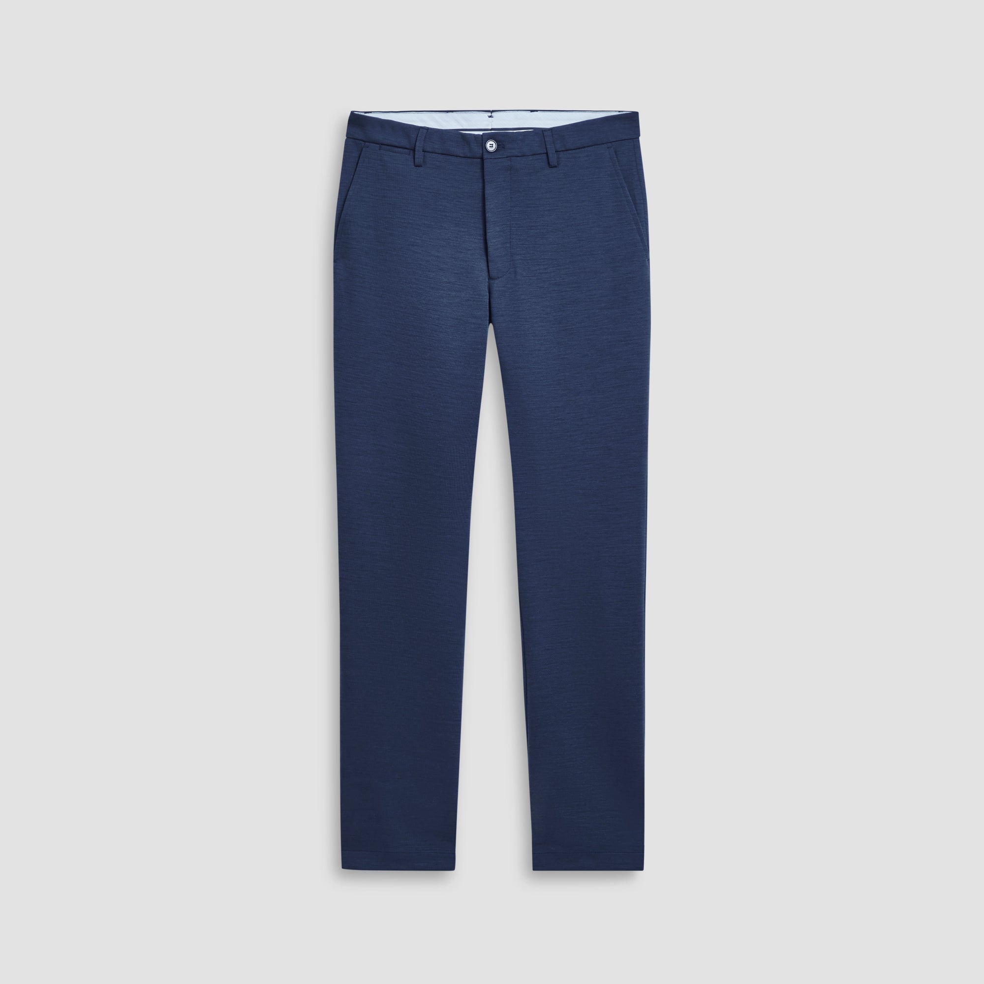 cobalt blue dress pants Mens Classic Fit Solid Royal Blue Flat Front Wool Dress Pants, 52