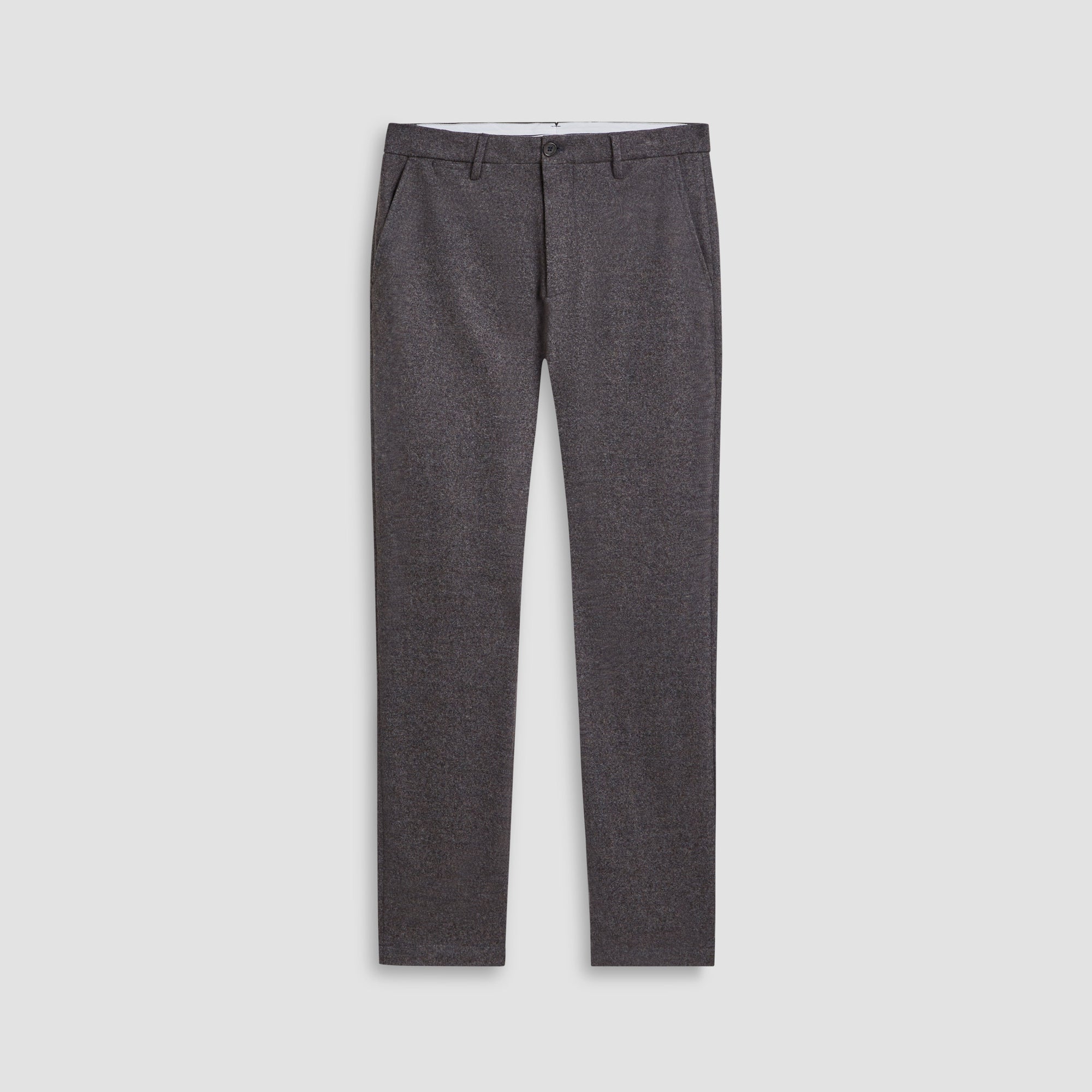 wool or cotton dress pants Noah Navy Glen Check Flat Front Wool & Cotton Dress Pants (Men)