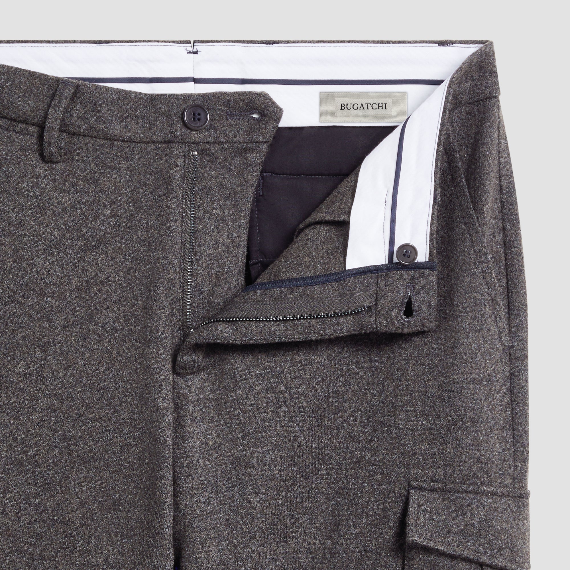 Wool Blend Knit Cargo Pants BUGATCHI Wool Blend Knit Cargo Pants BUGATCHI