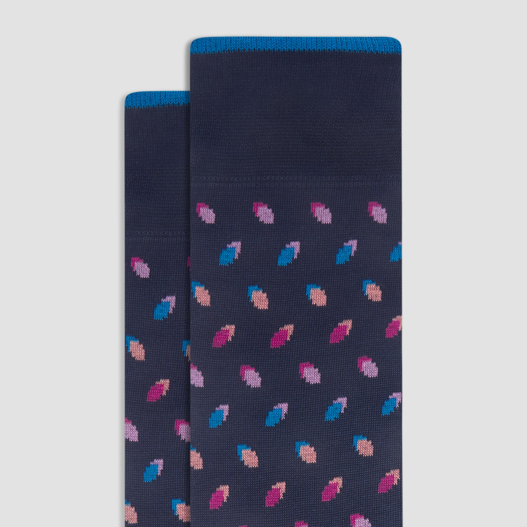 Geometric Mid-Calf Sock