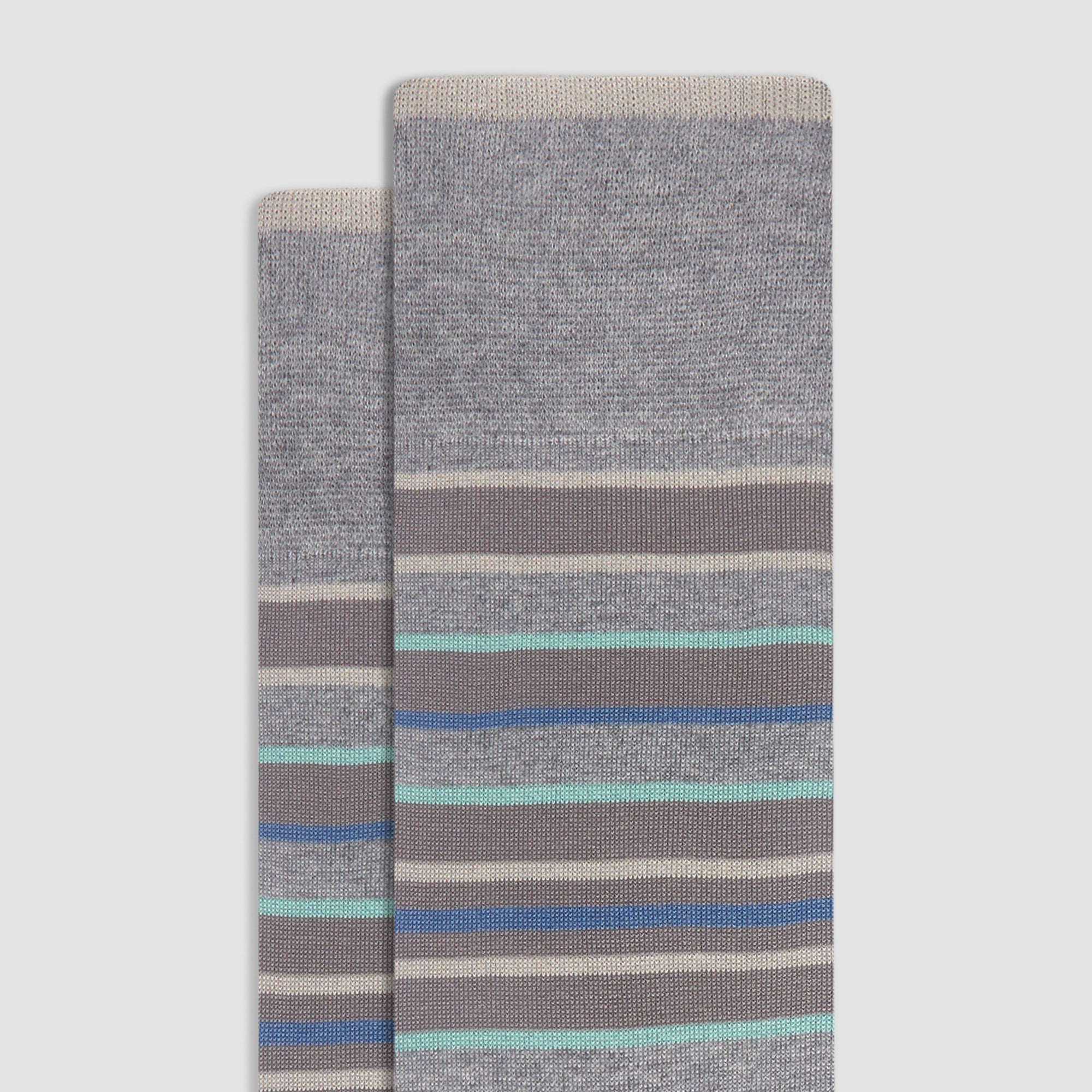 Striped Mid-Calf Socks