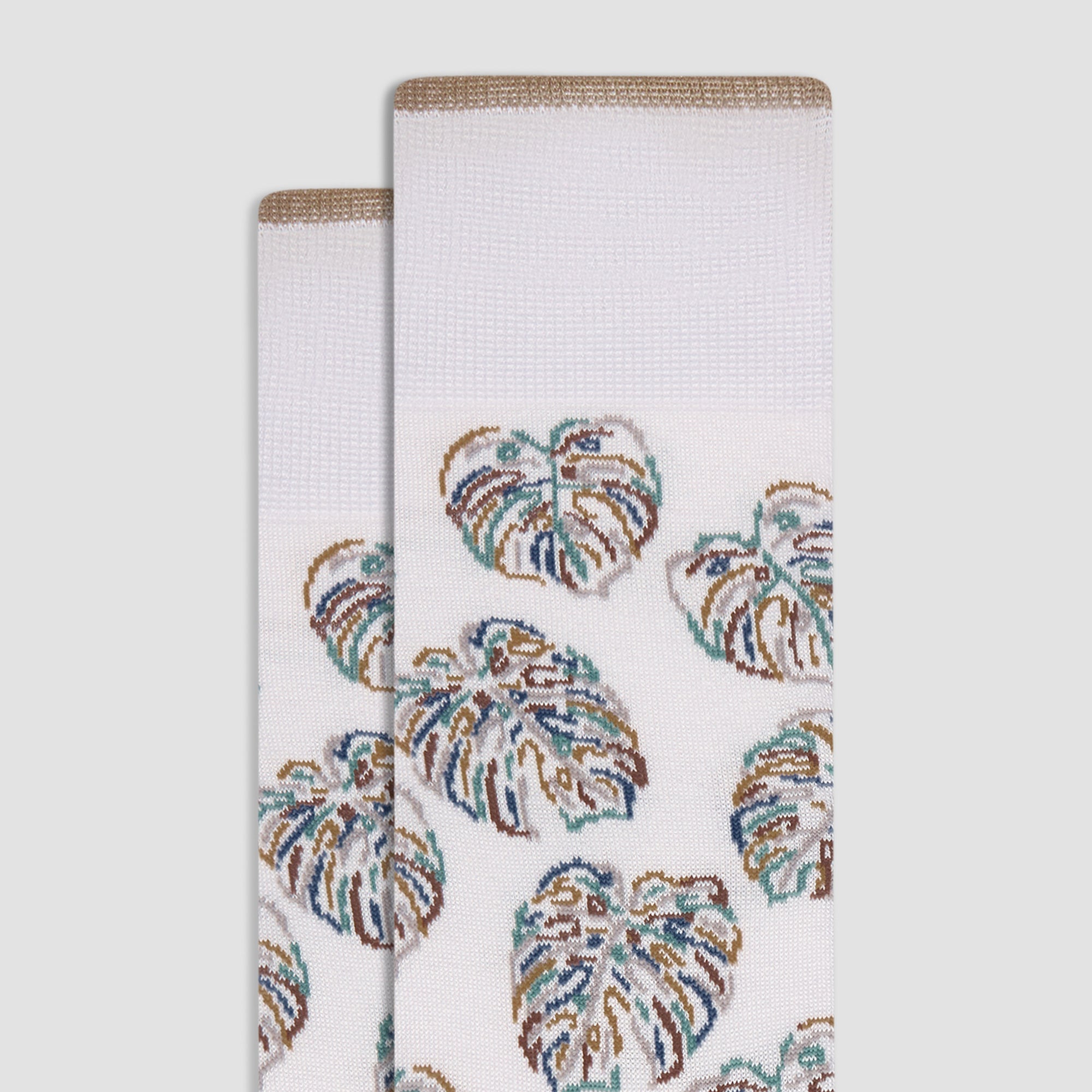 Leaf Mid-Calf Socks