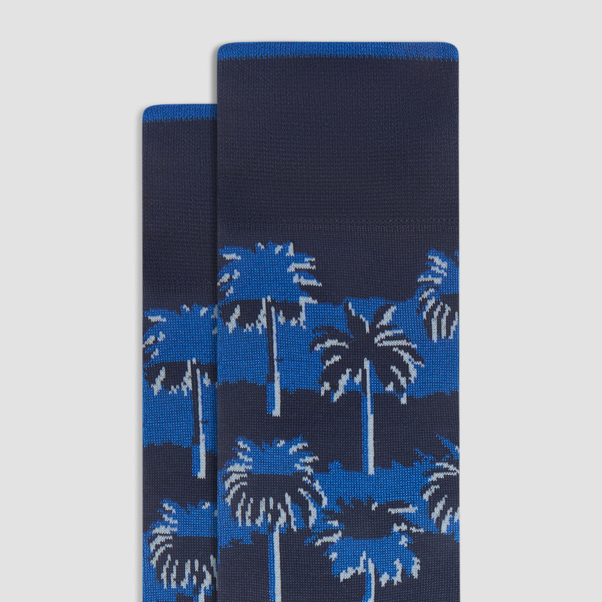 Palm Tree Mid-Calf Socks