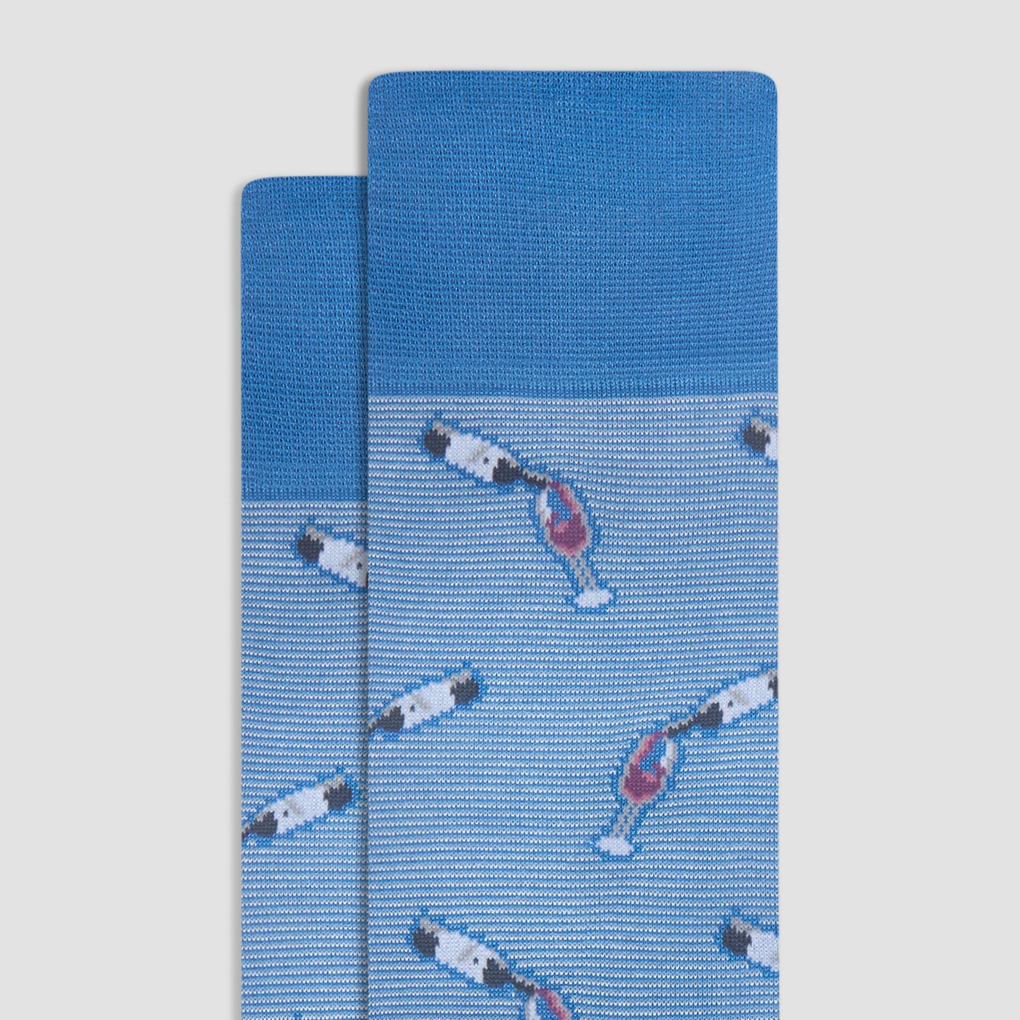 Wine Pour Mid-Calf Socks