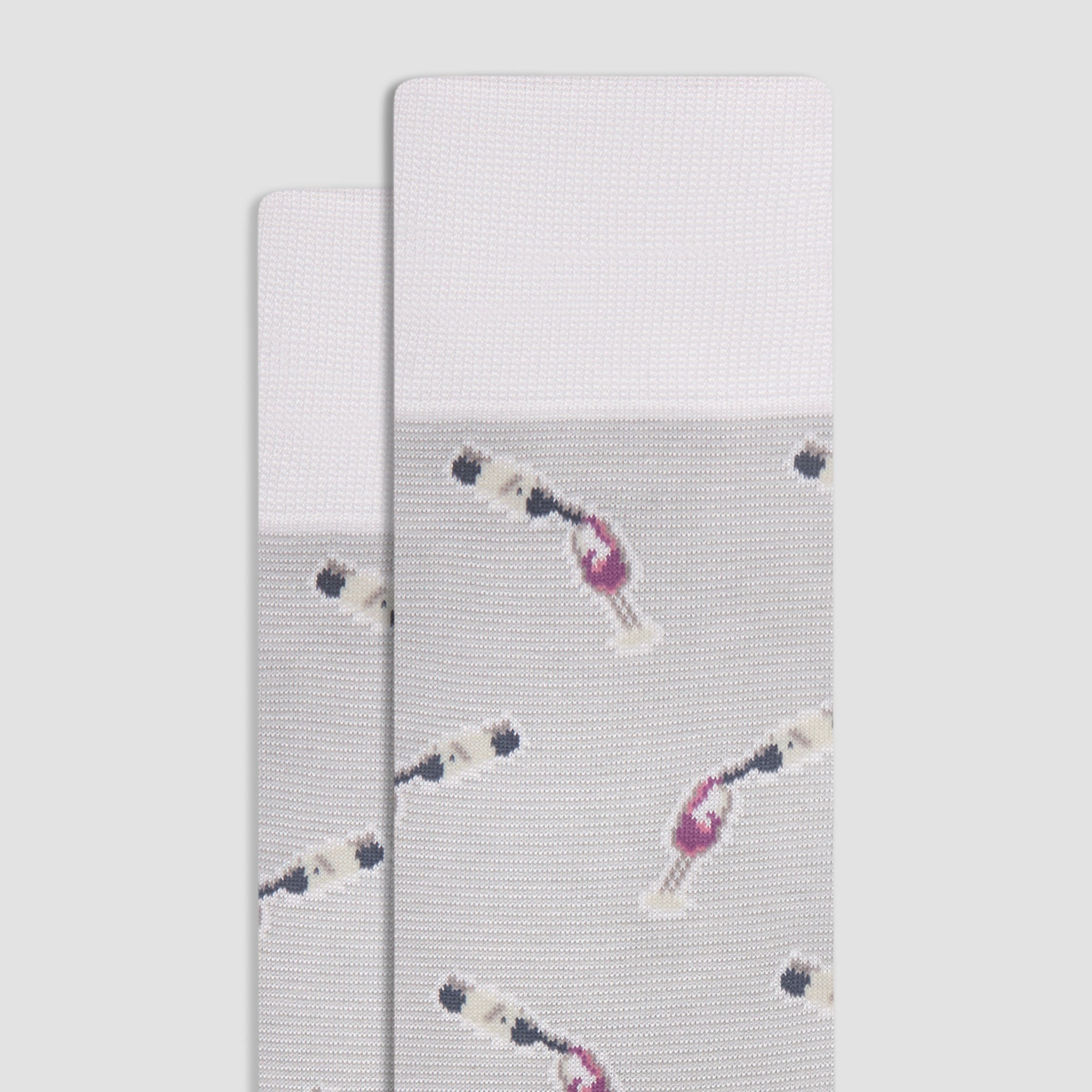 Wine Pour Mid-Calf Socks