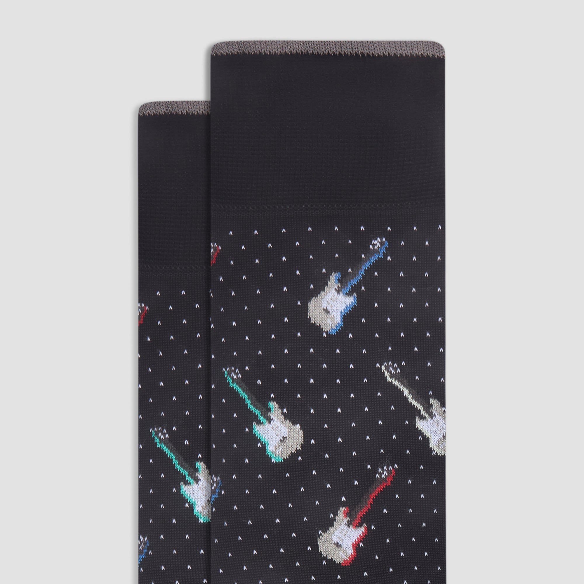 Guitar Mid-Calf Socks