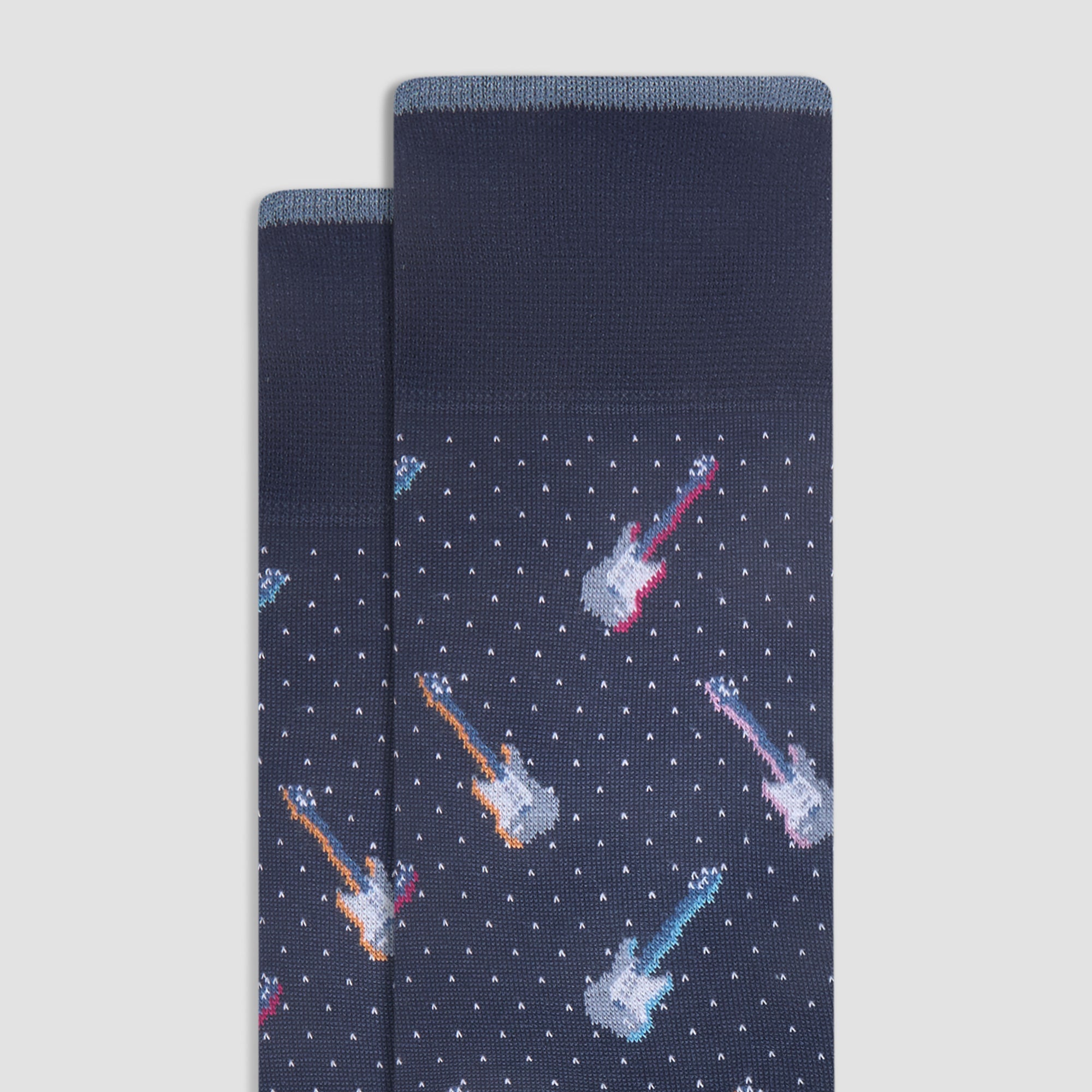 Guitar Mid-Calf Socks