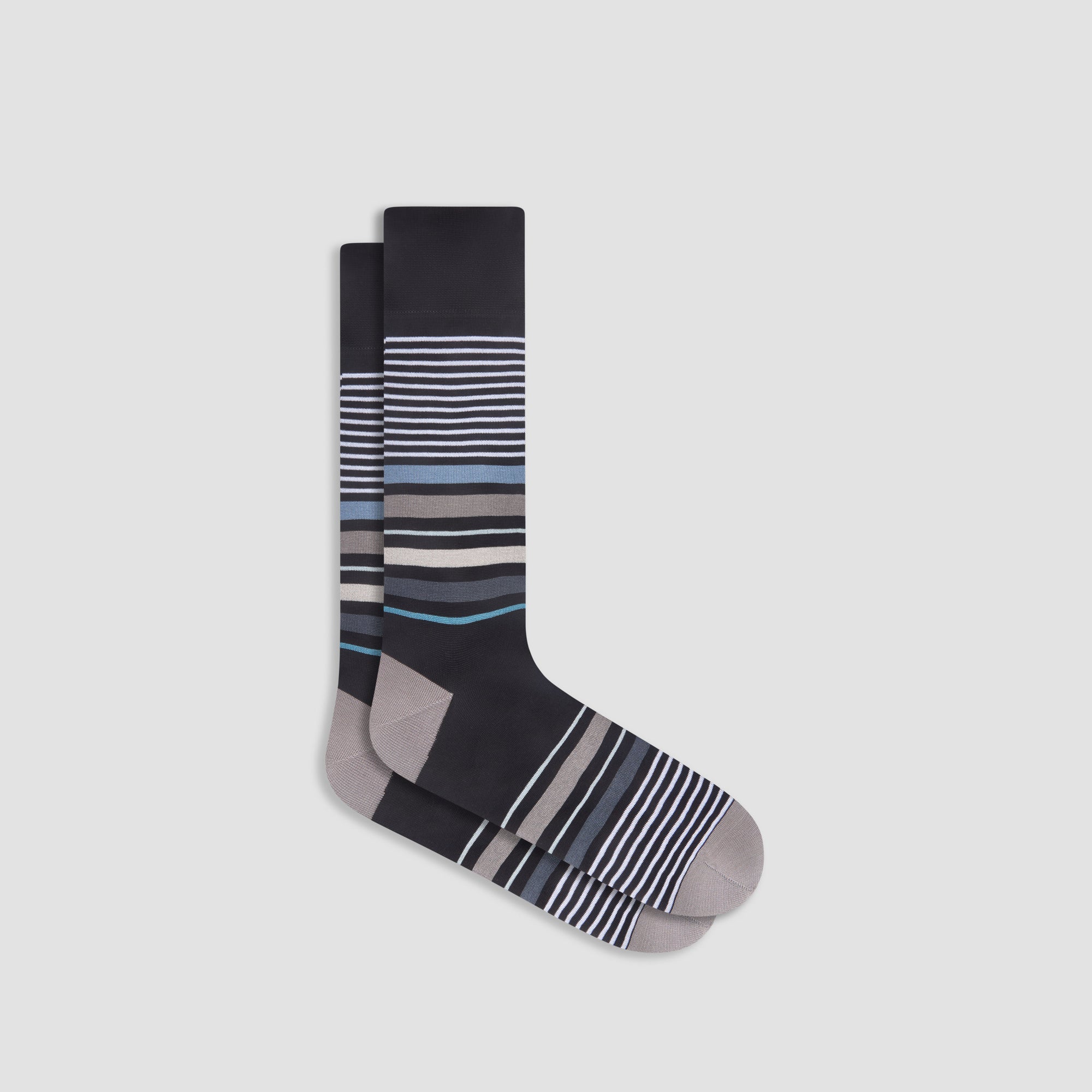 Striped Mid-Calf Socks