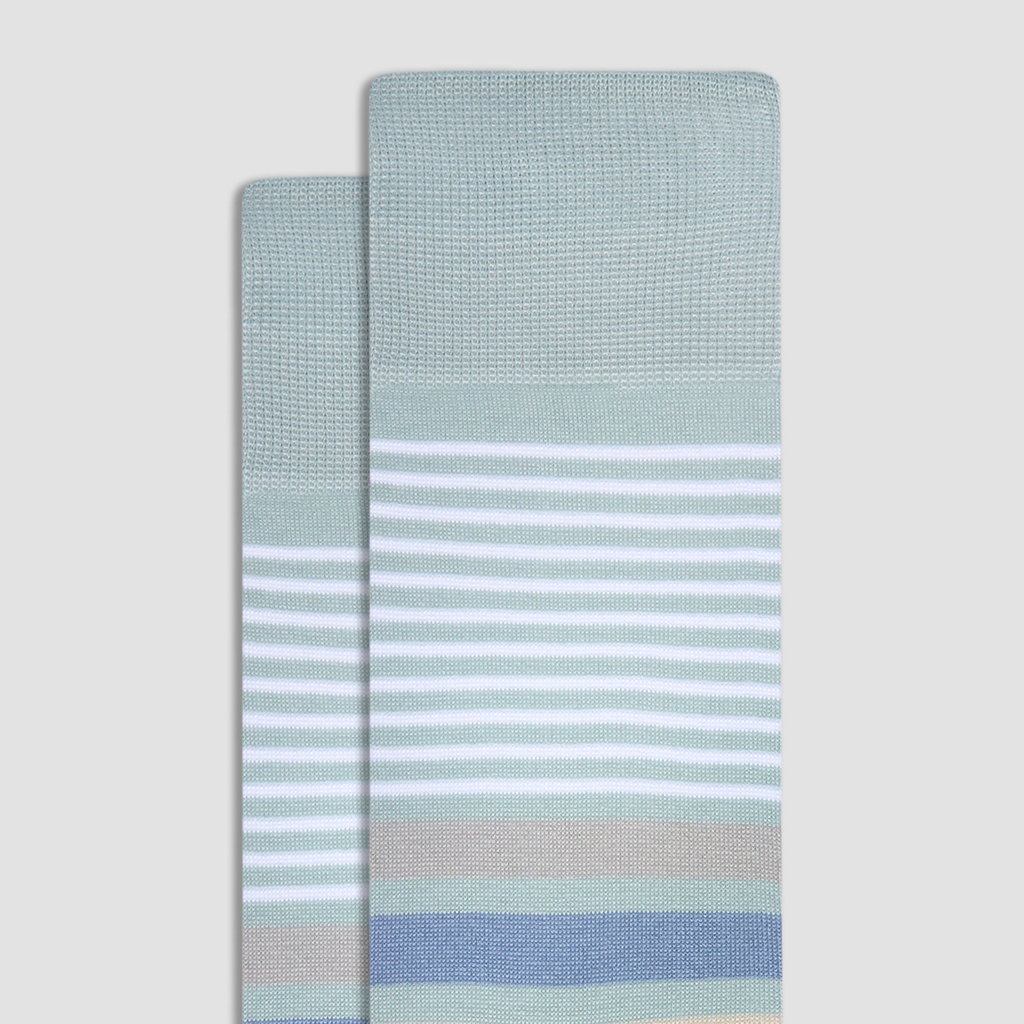 Striped Mid-Calf Socks